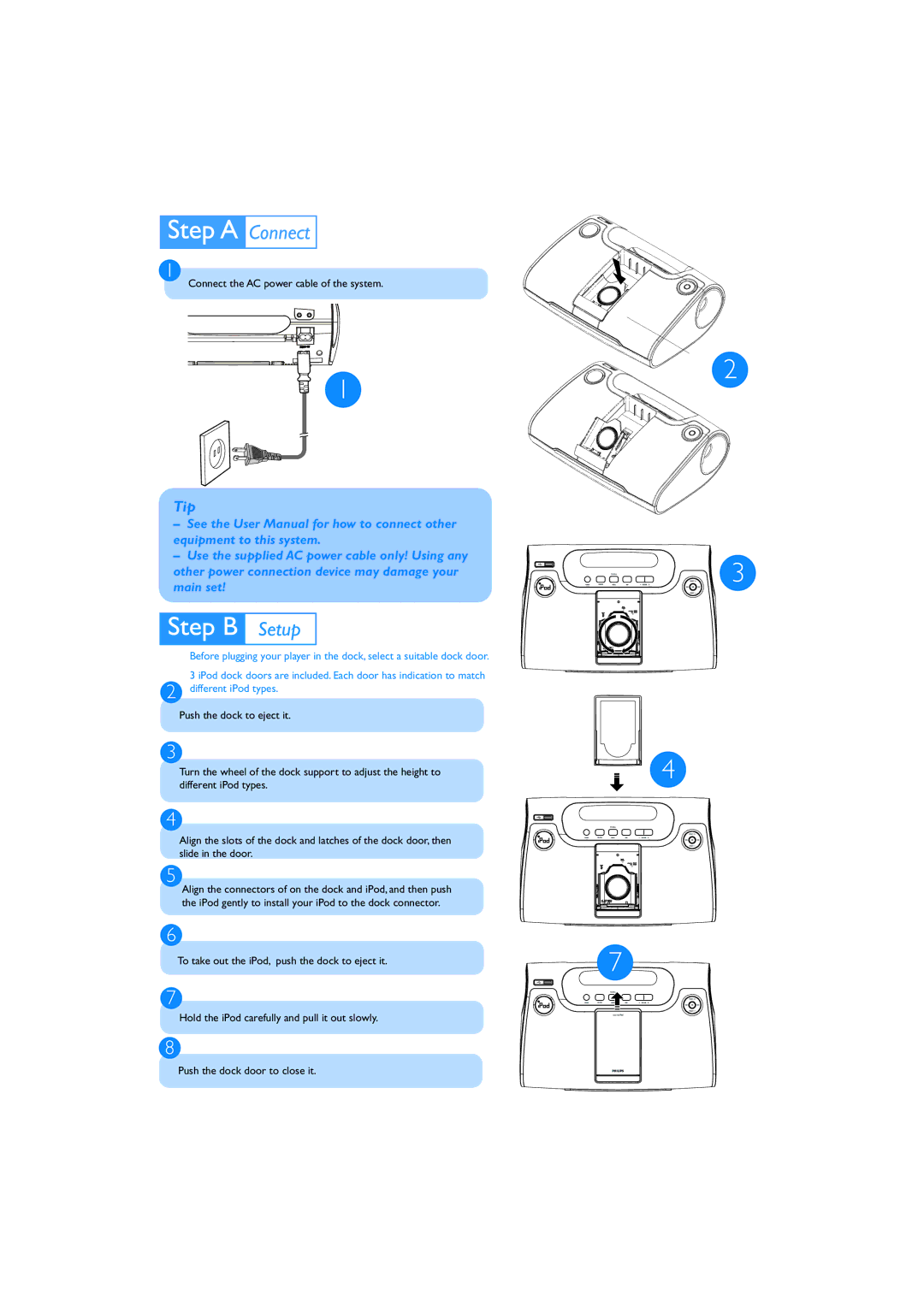 Philips DC185 quick start Tip 