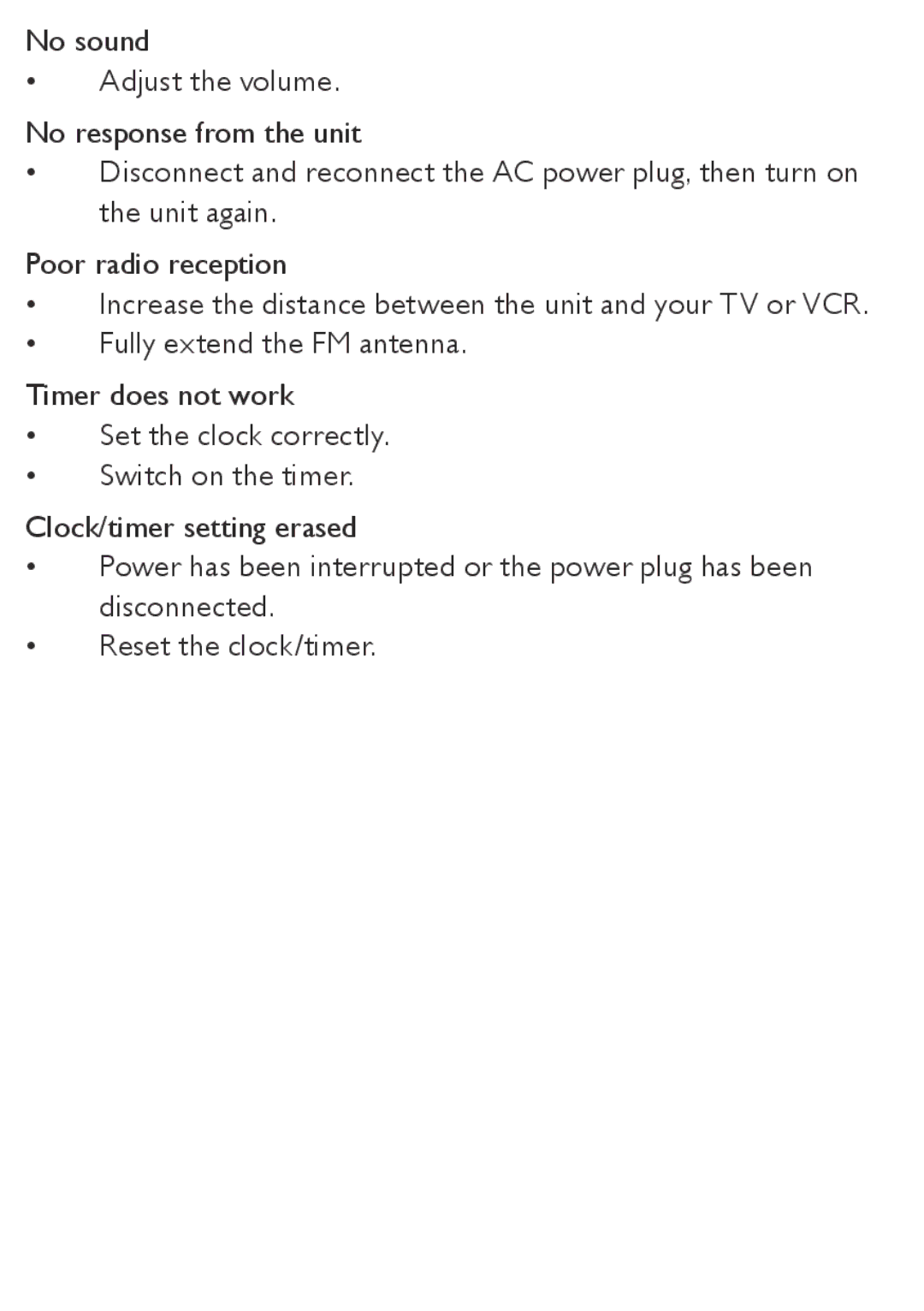 Philips DC190 user manual 