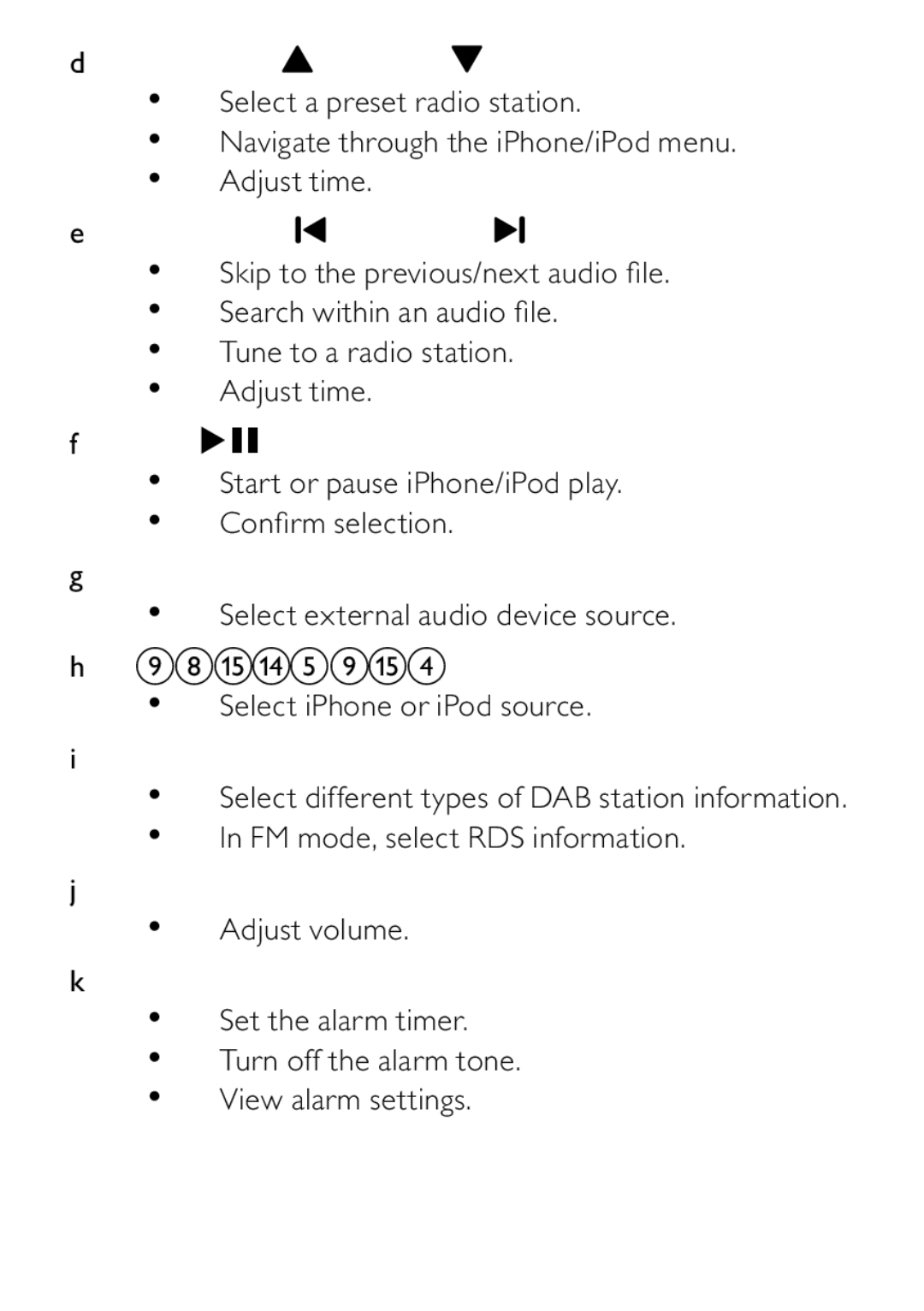 Philips DCB242 user manual 