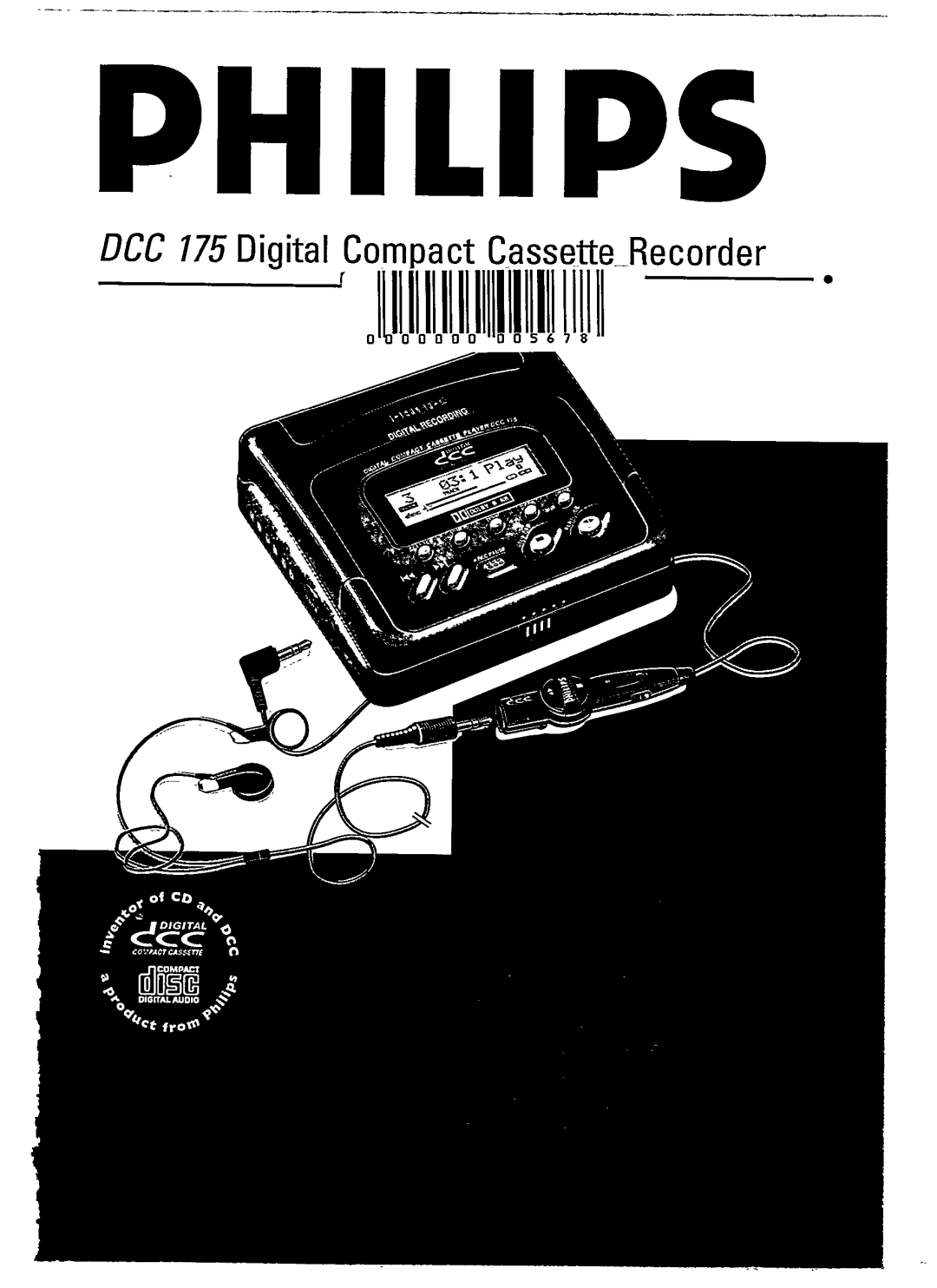 Philips DCC 175/05 manual 