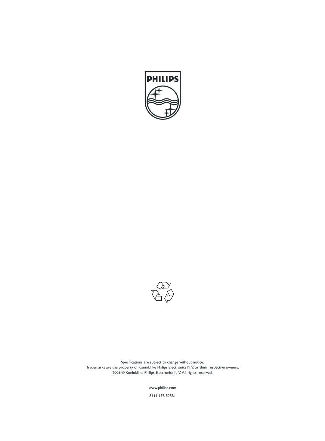 Philips DCR 2020 user manual 3111 176 