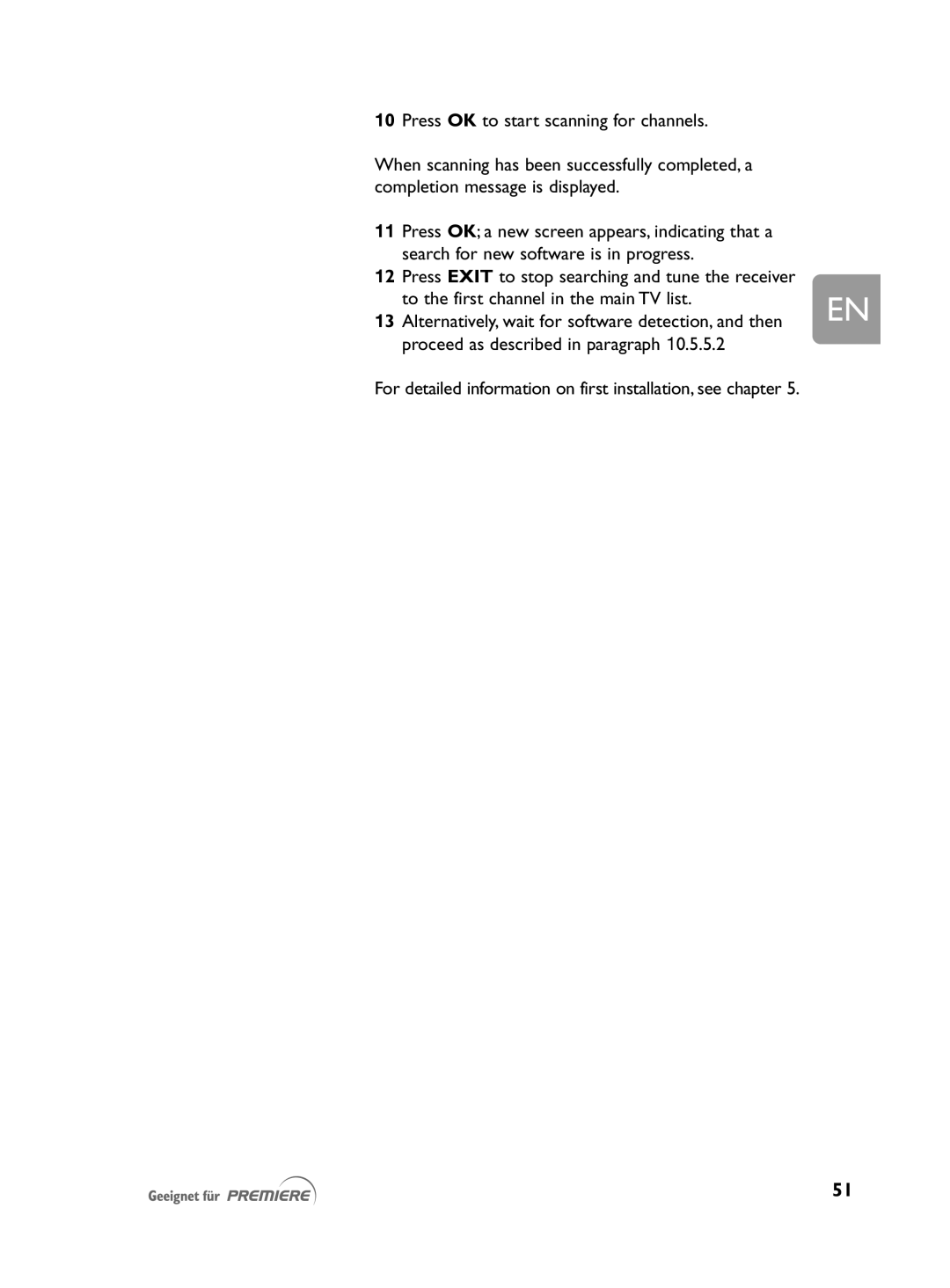 Philips DCR 2021 user manual Press OK to start scanning for channels 