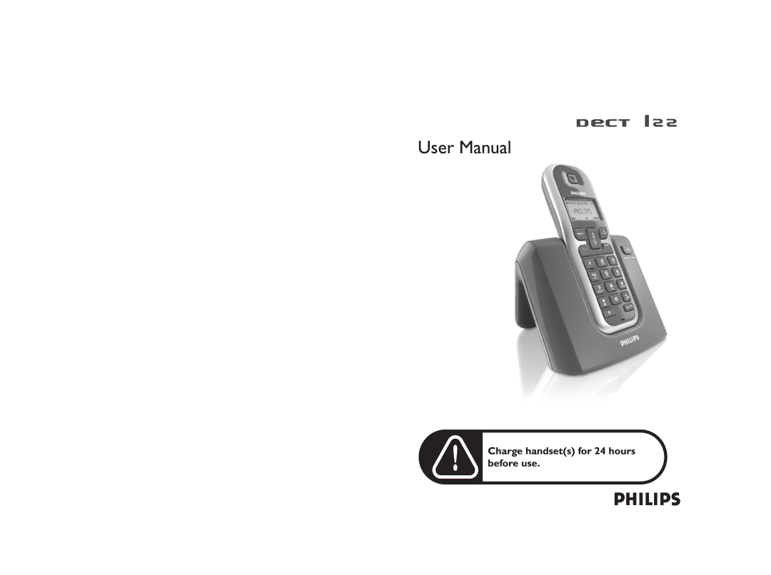 Philips DECT 122 manual 