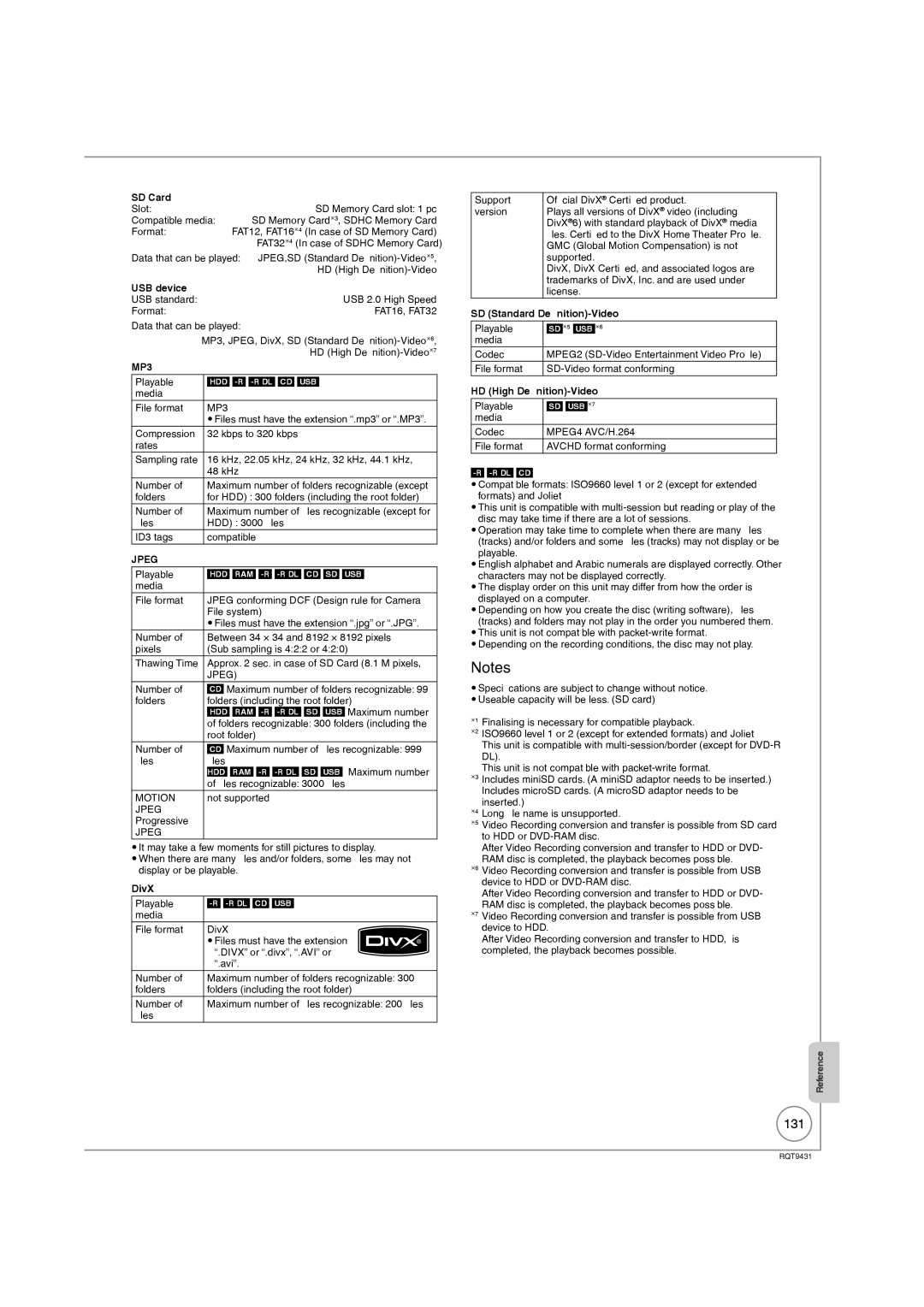 Philips DMR-XS350EB operating instructions 131 