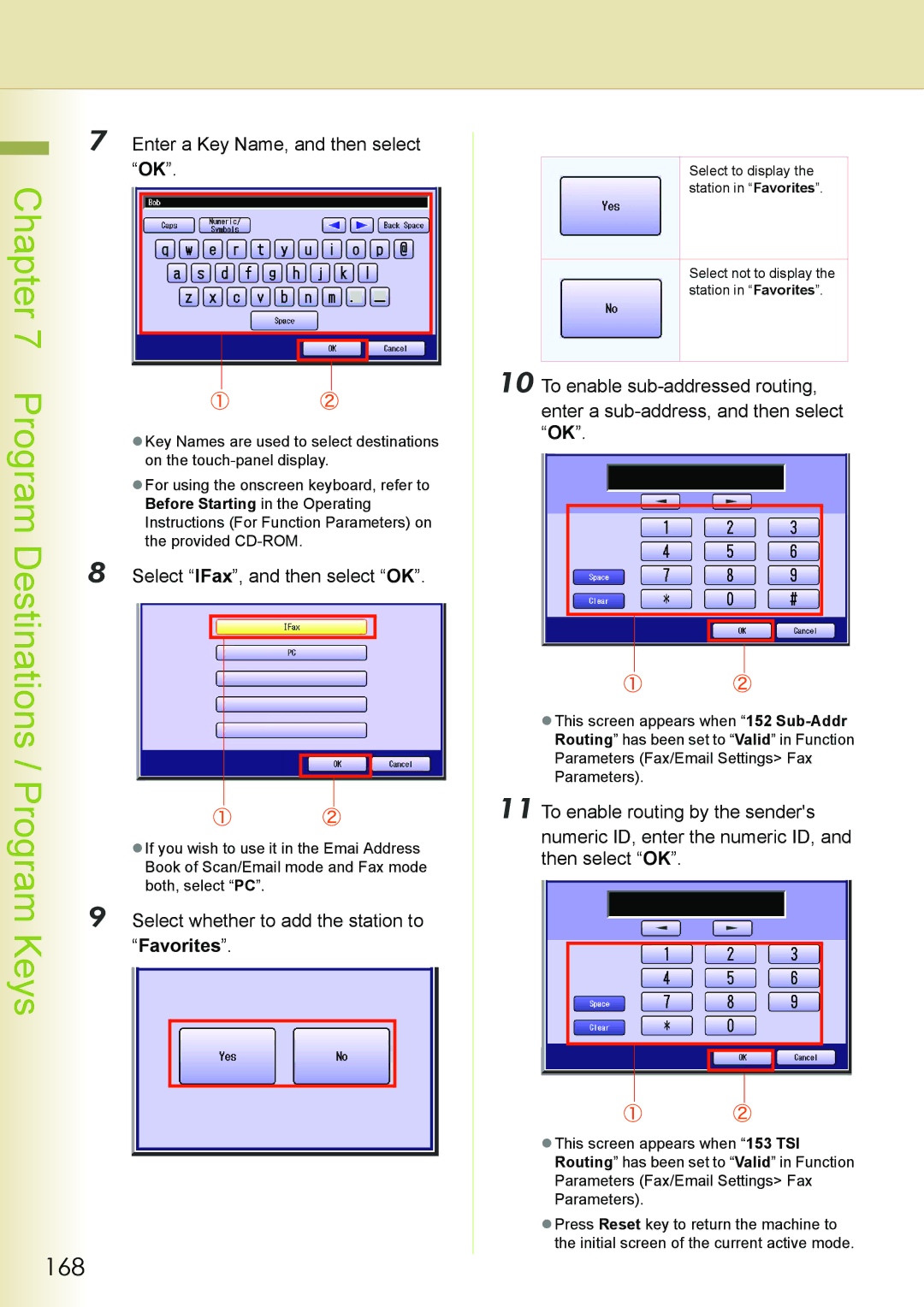 Philips DP-C262 manual 168, Enter a Key Name, and then select OK 