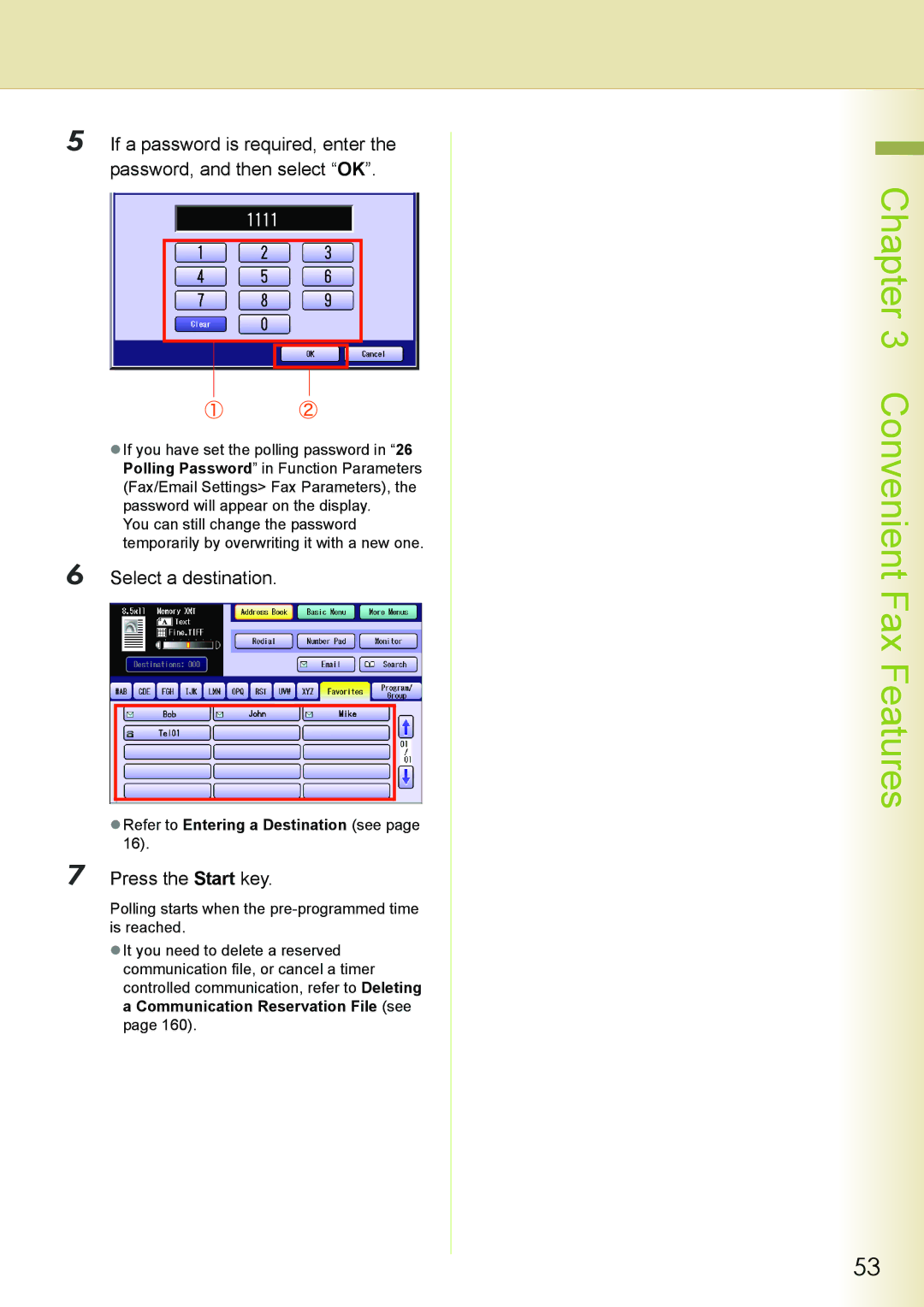 Philips DP-C262 manual Convenient Fax Features 