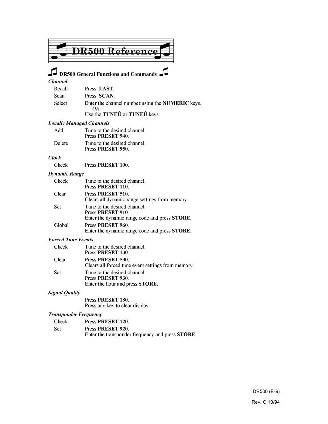 Philips manual DR500 Reference, Scan 