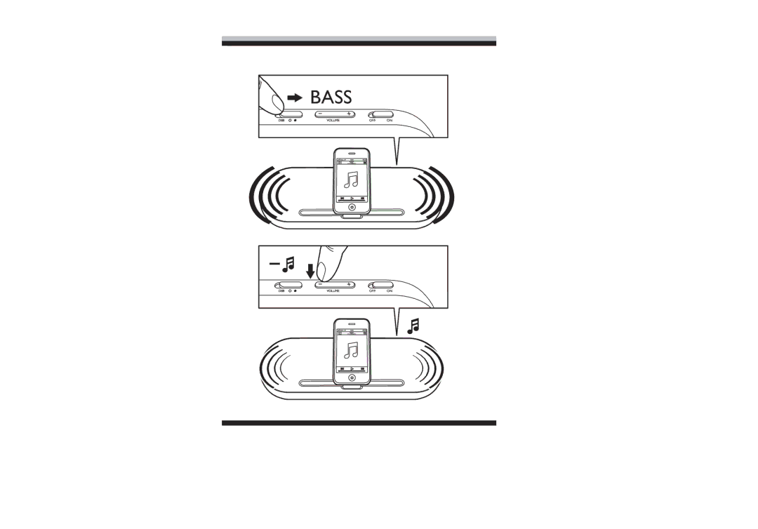 Philips DS7550/37 quick start Bass 