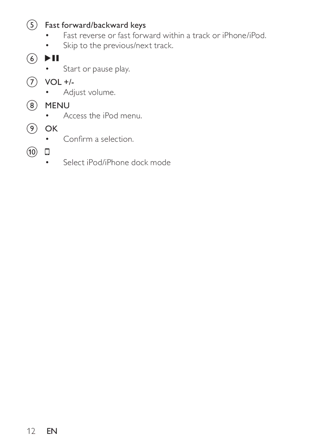 Philips HK-1032-DS8550, DS8550/10 user manual 