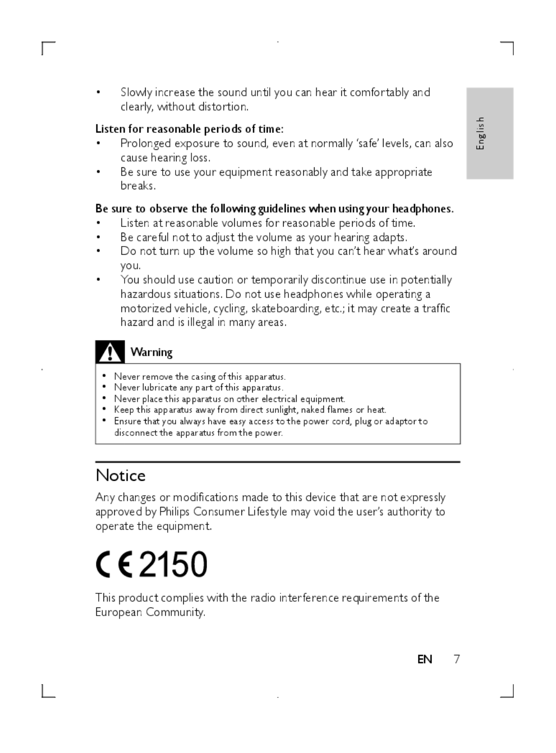 Philips DS8550 user manual English 