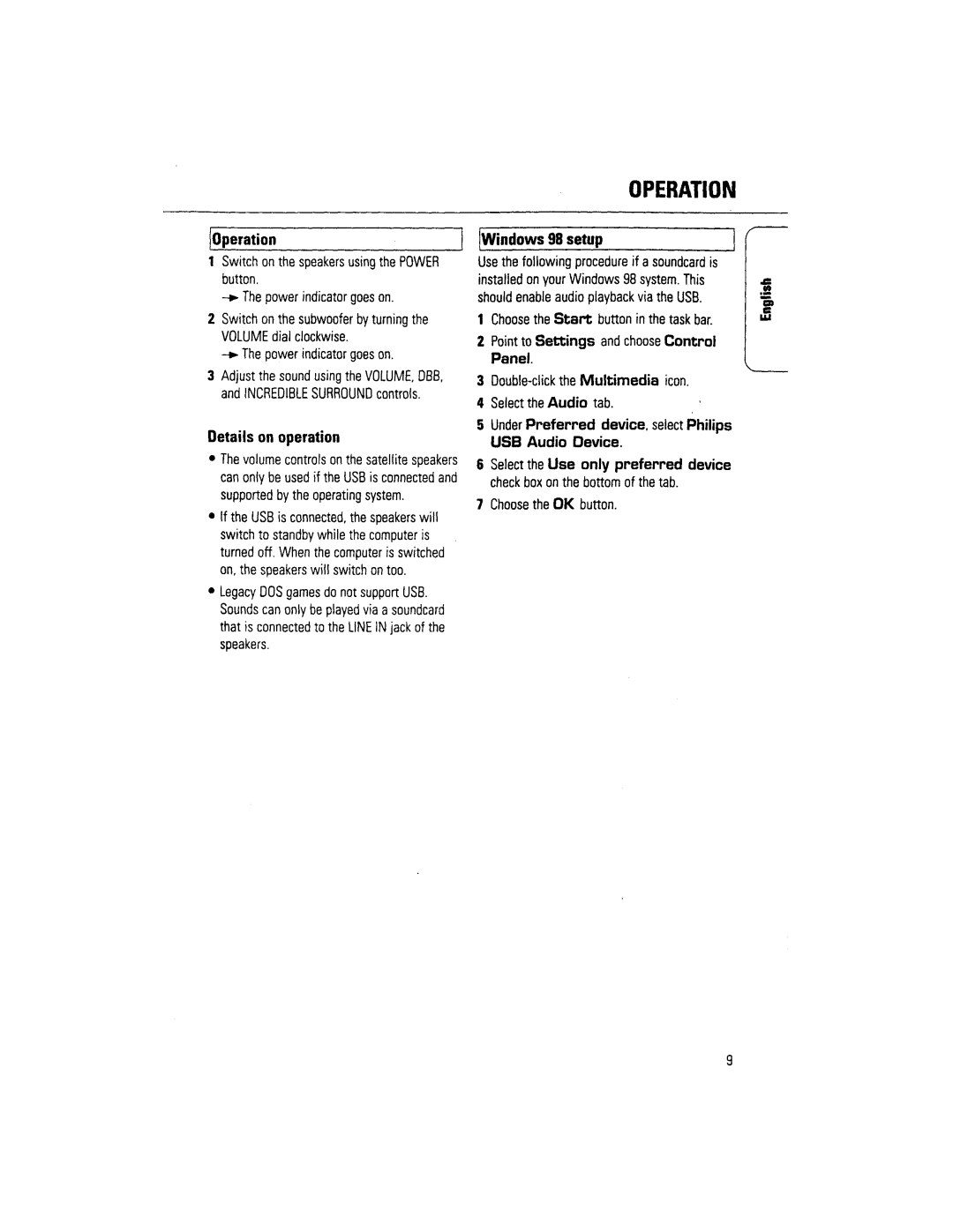 Philips DSS 370 manual 
