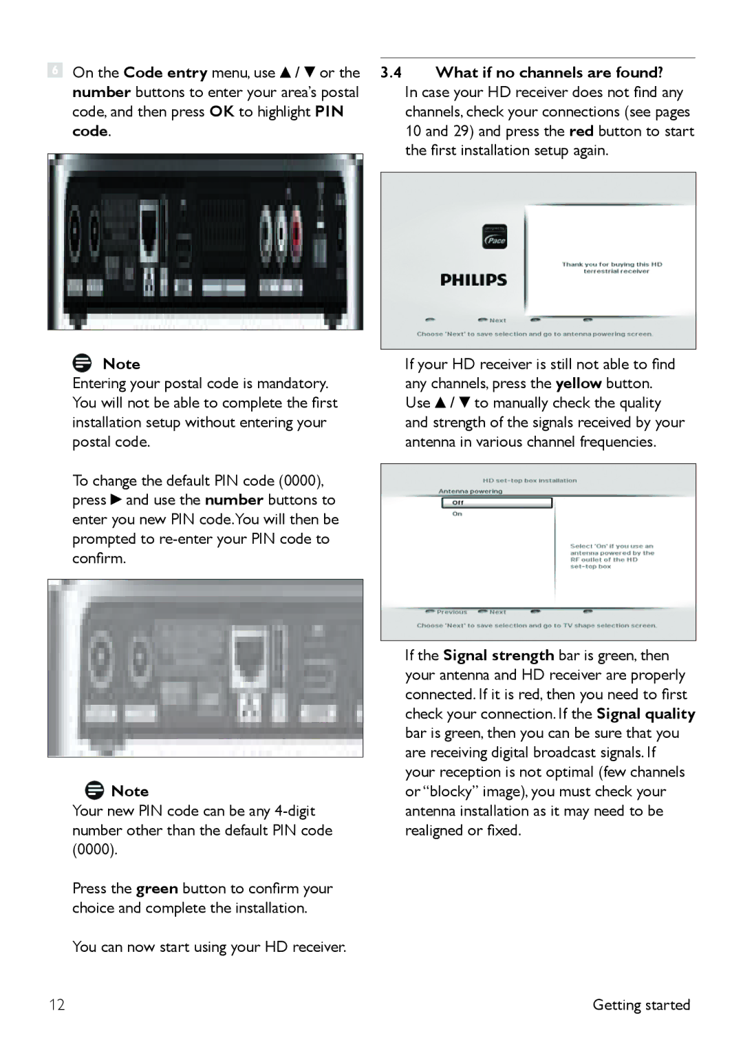 Philips DTR 5520, 502-1040510 manual What if no channels are found? 