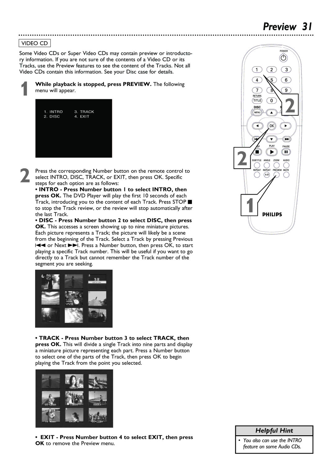 Philips DVD624, DVD623 owner manual Preview 