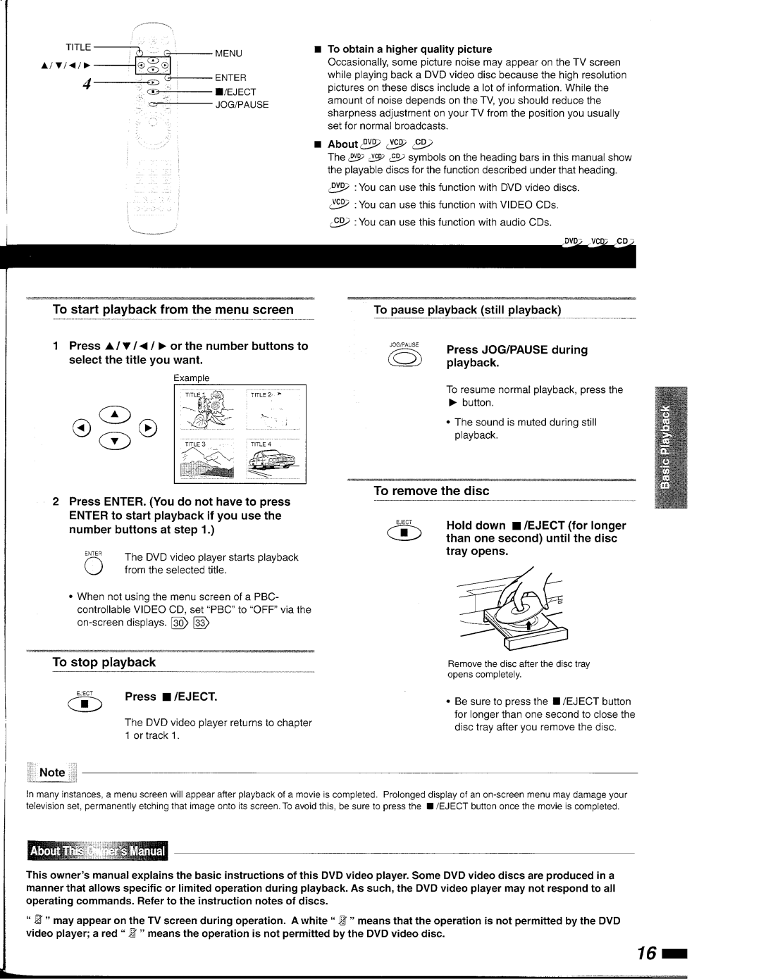 Philips DVD840 manual 