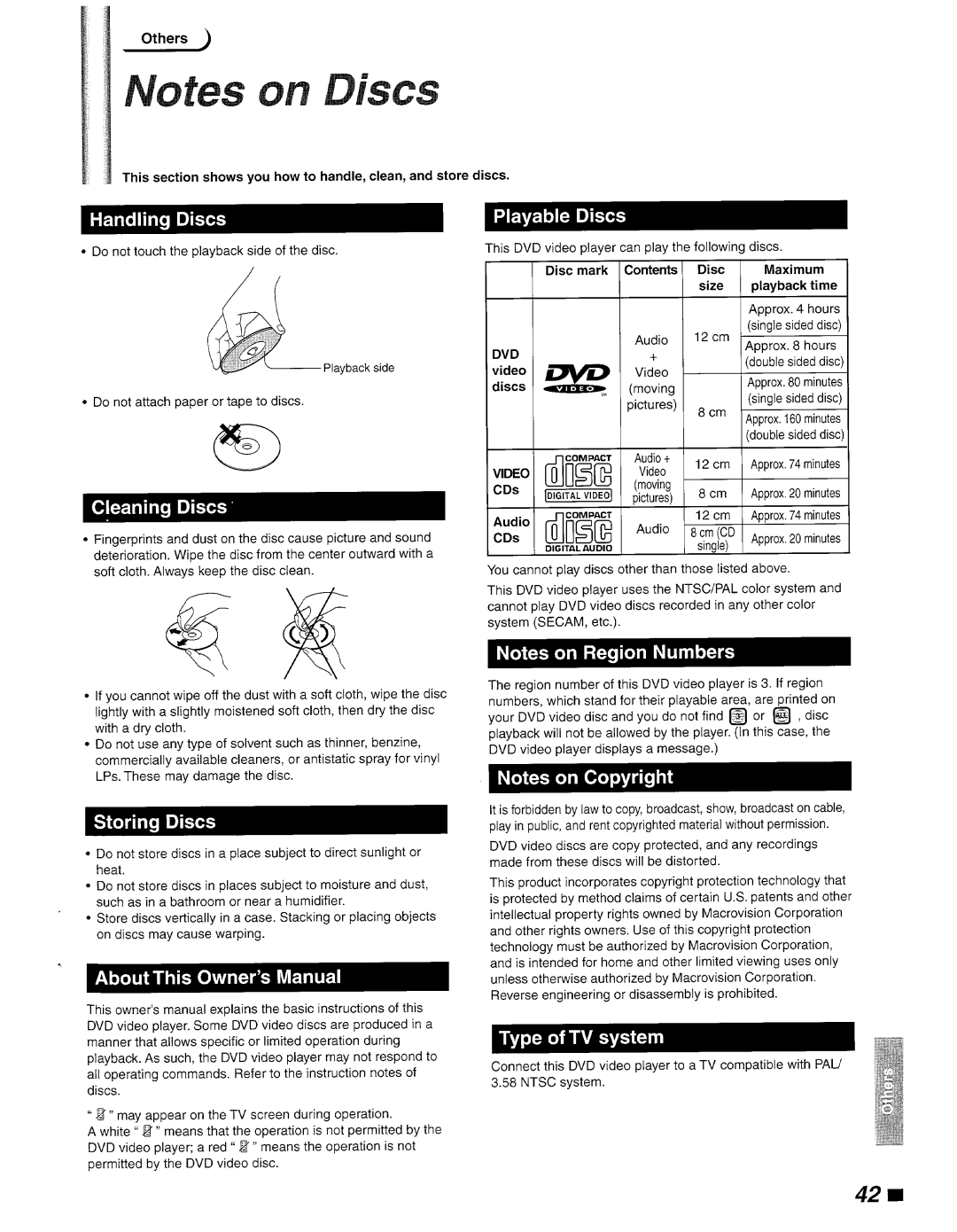 Philips DVD840 manual 