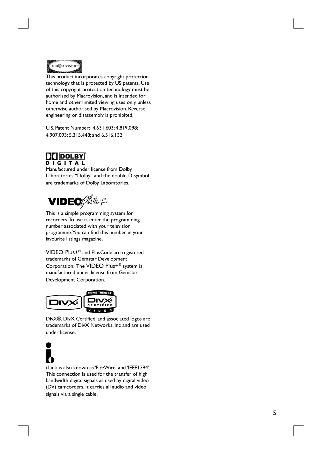 Philips DVDR3380 user manual 