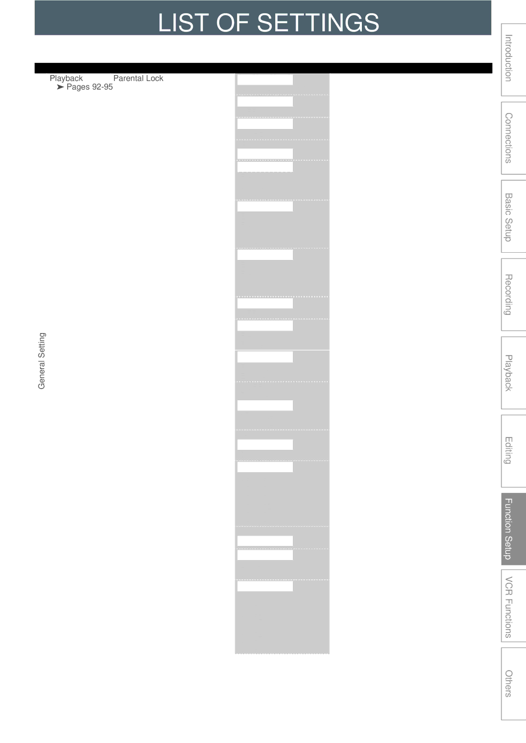 Philips DVDR3545V manual List of Settings, Contents 