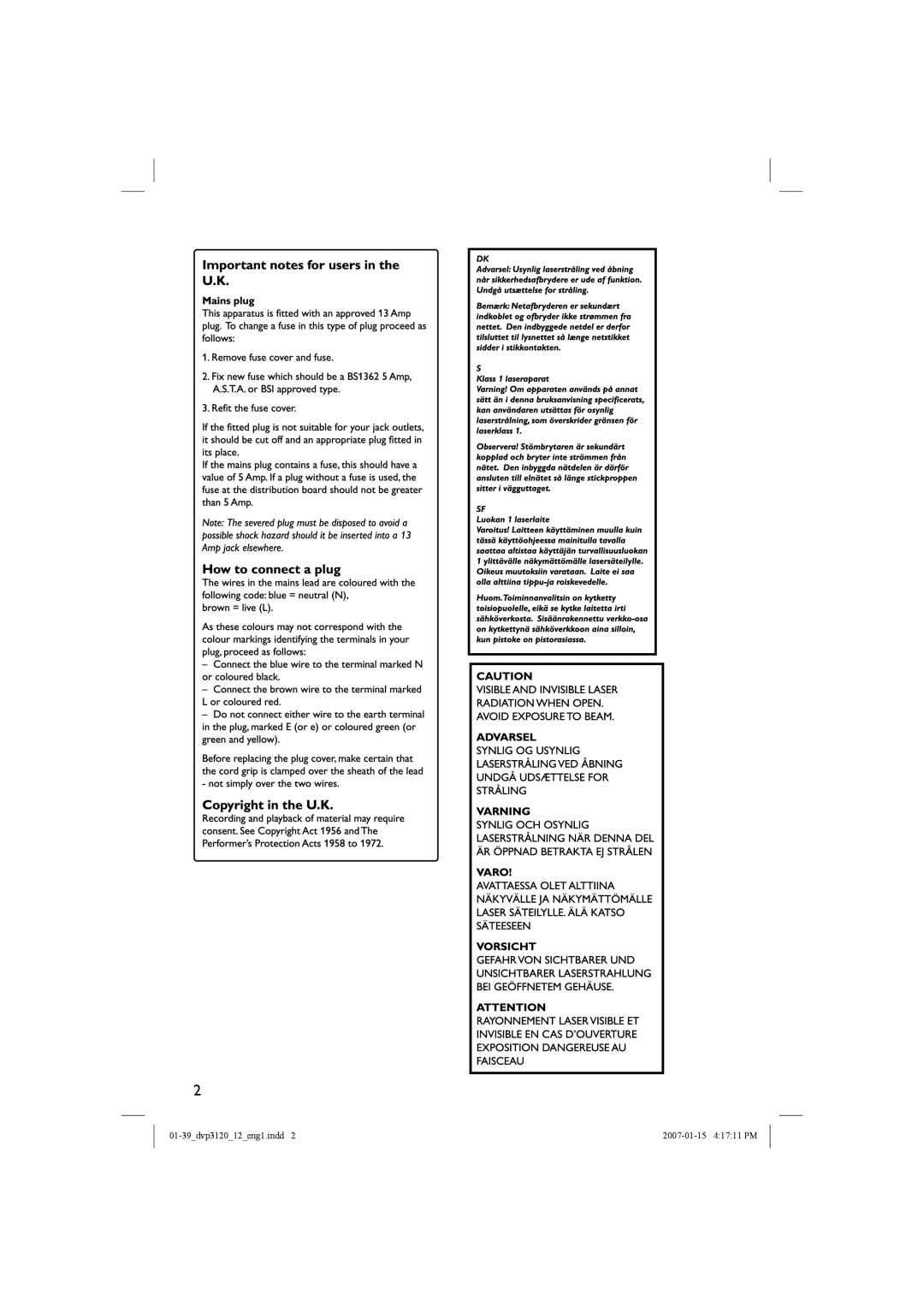 Philips DVP3120/12 user manual 01-39dvp312012eng1.indd 2007-01-15 41711 PM 