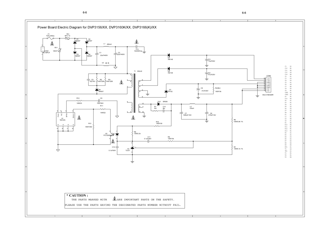 Philips DVP3166(K), DVP3160K, DVP3156 service manual CON1 