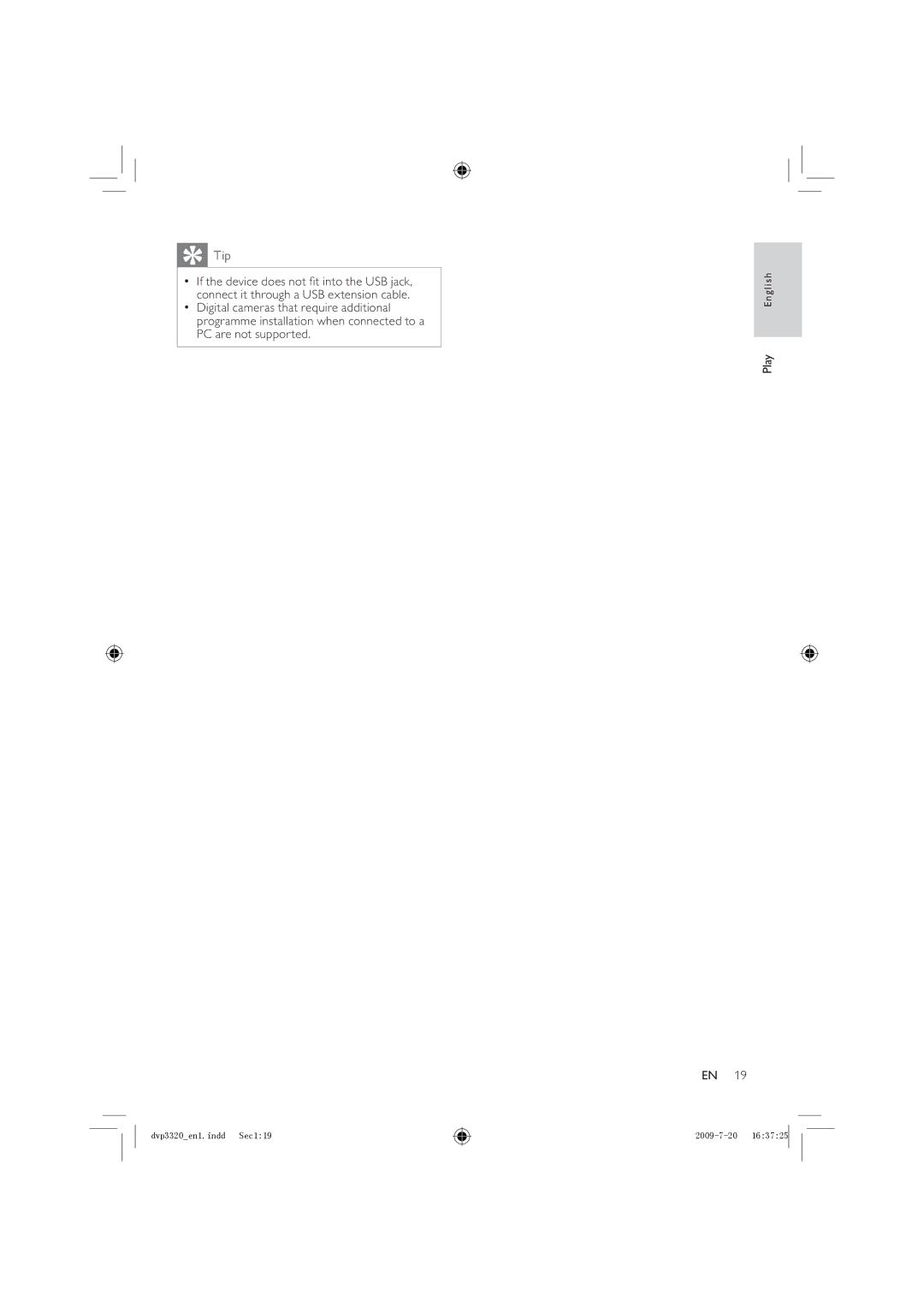 Philips DVP3320K/78, DVP3320/55, DVP3320/77 user manual GYSBHQLQGG6HF  