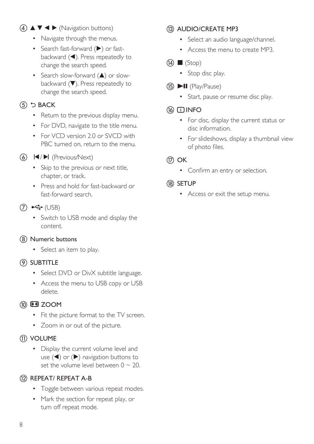 Philips DVP3356X/94 user manual 