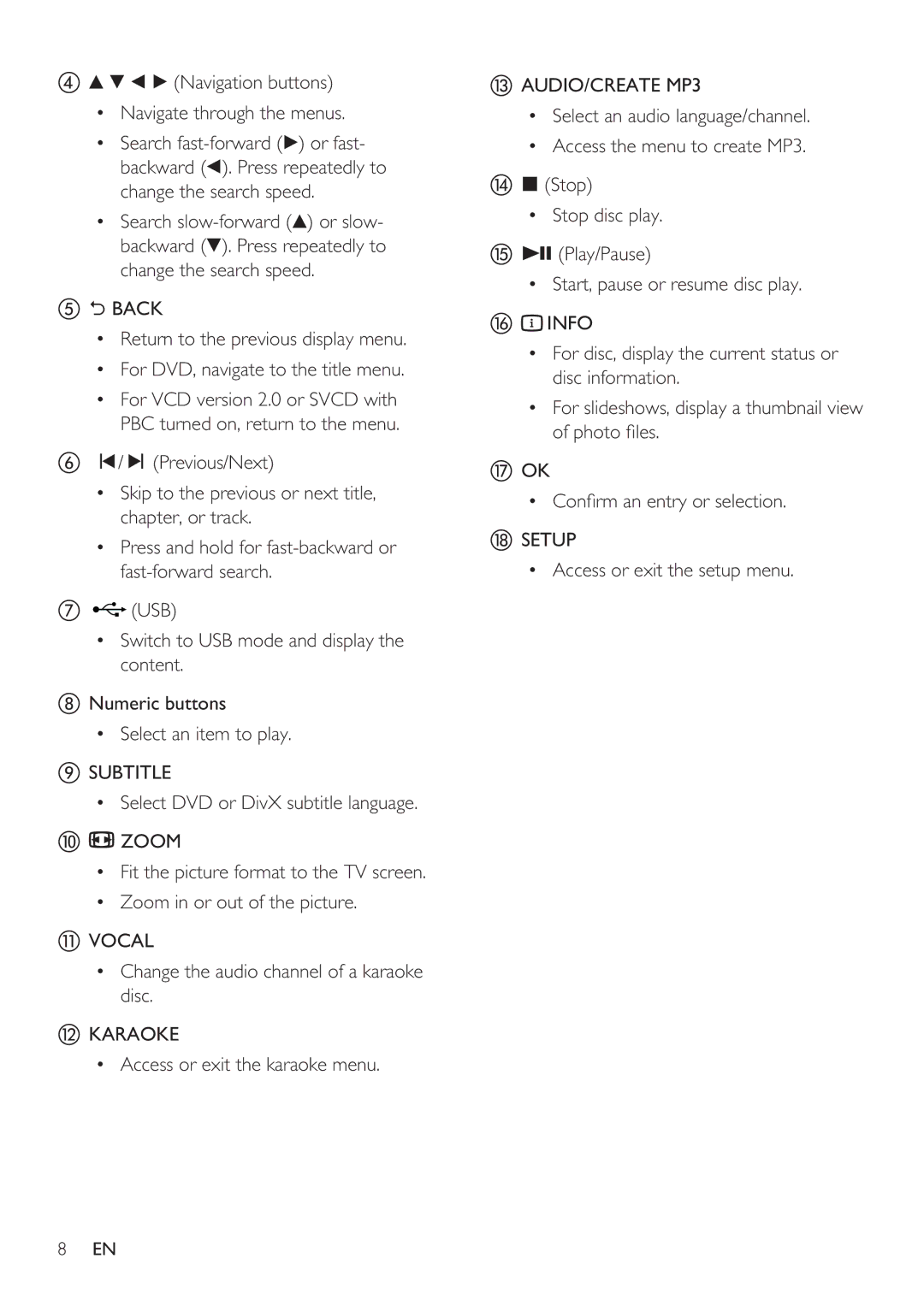 Philips DVP3360K user manual 