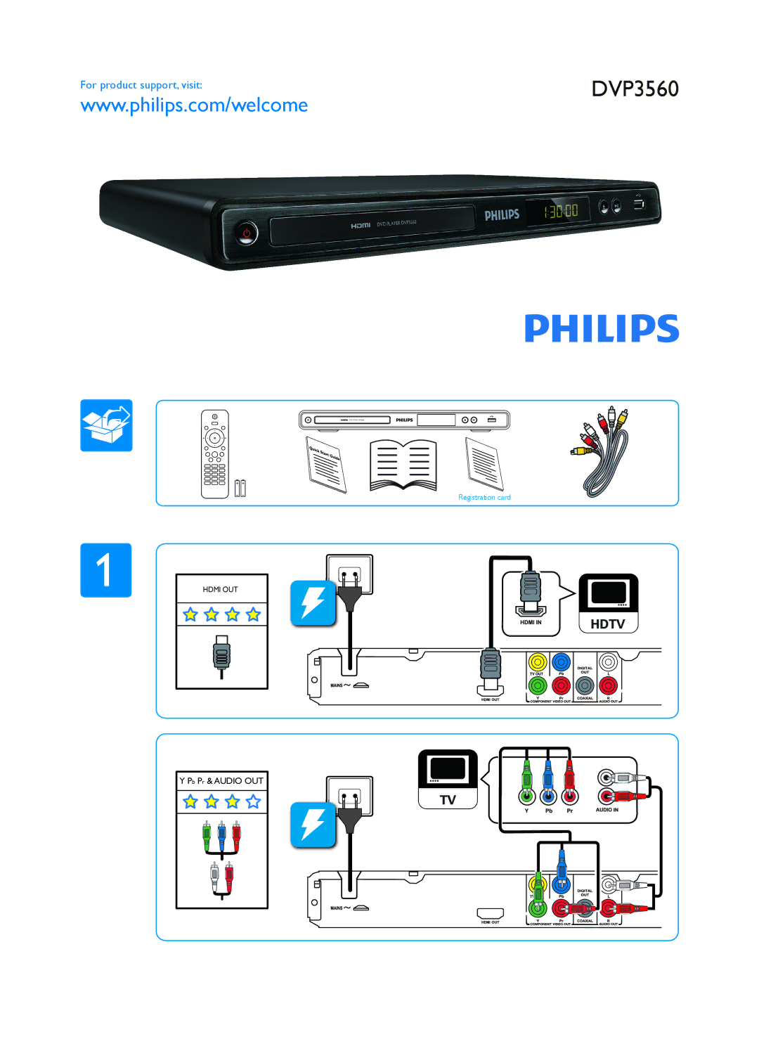 Philips DVP3560 manual 