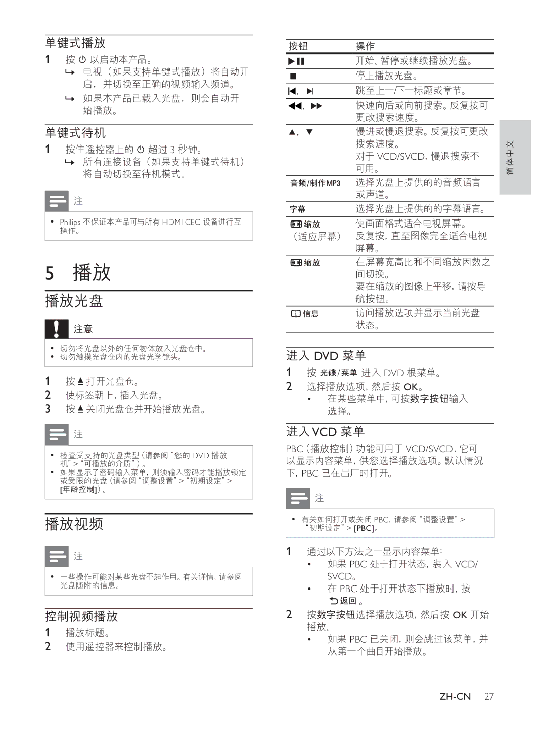 Philips DVP3560K/93, HTP3560K user manual Dvd 