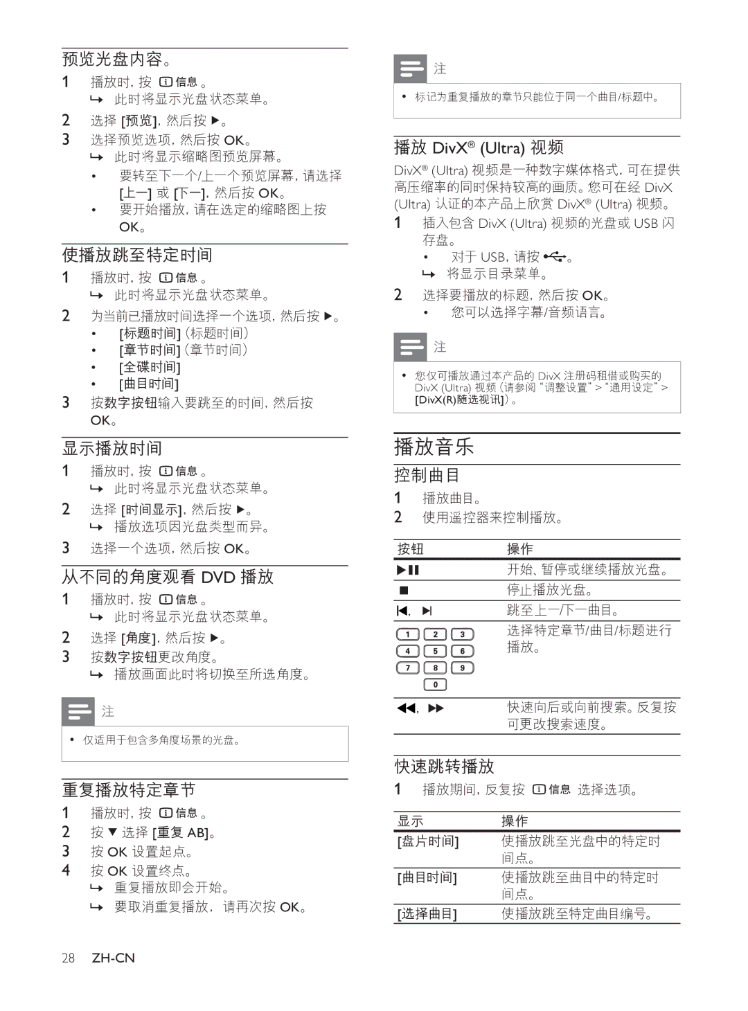 Philips HTP3560K, DVP3560K/93 user manual DivX Ultra 