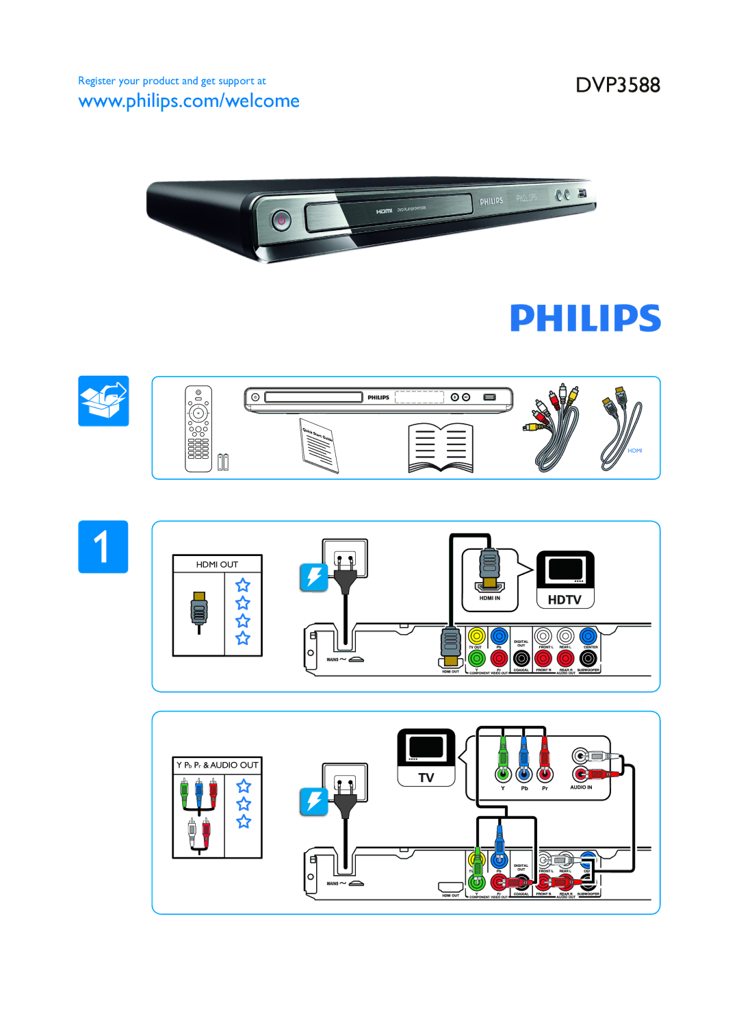 Philips DVP3588X/94 manual 