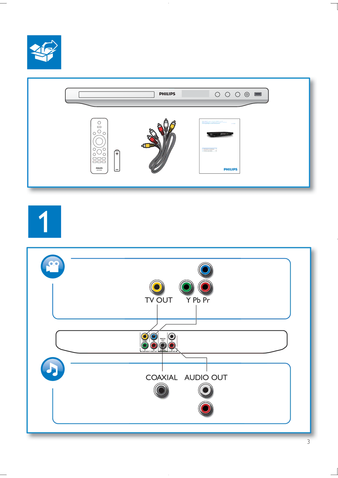 Philips DVP3850K user manual Tv Out 