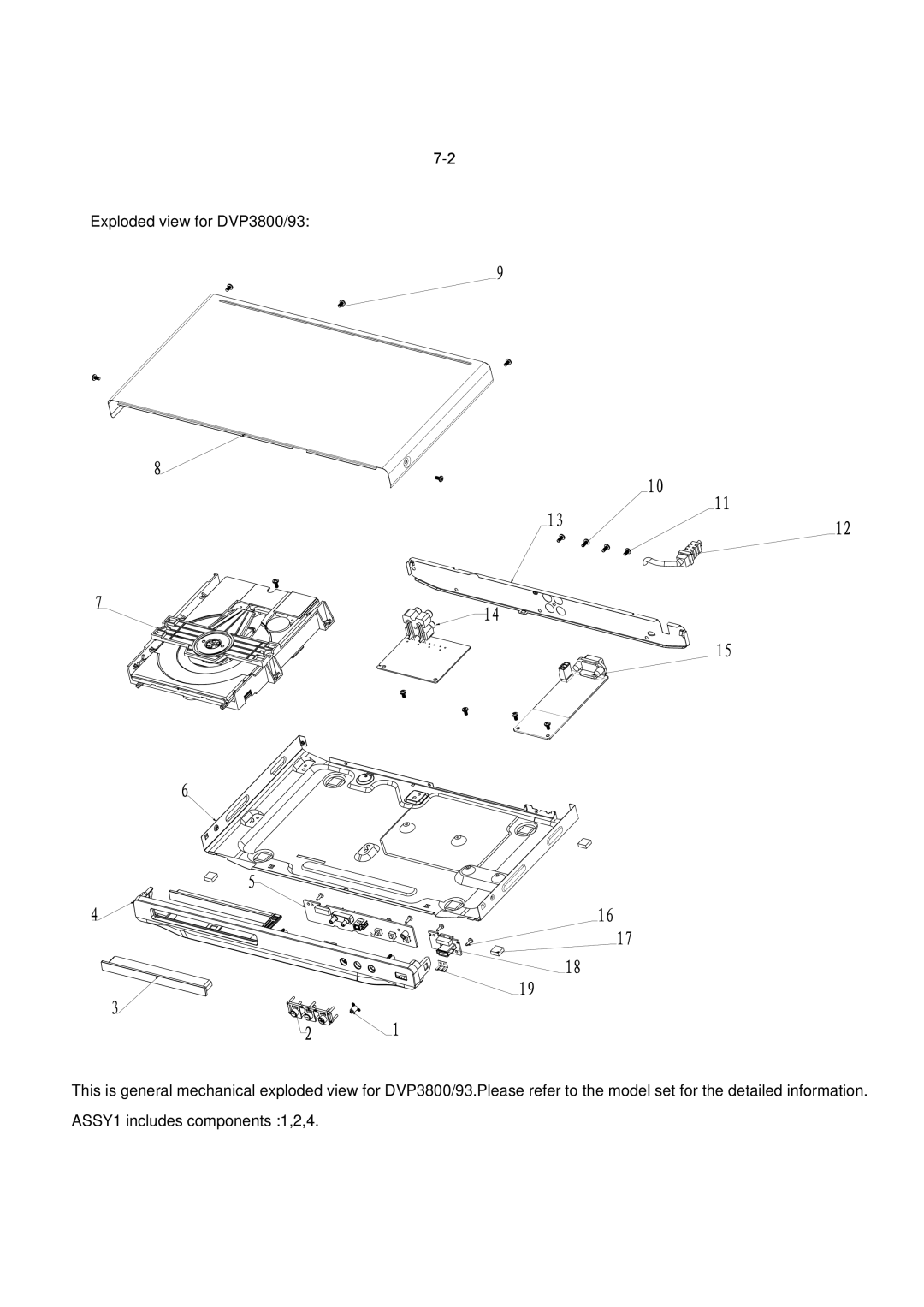 Philips DVP3896, DVP3879, DVP3893, DVP3855, DVP3898, DVP3800 service manual 