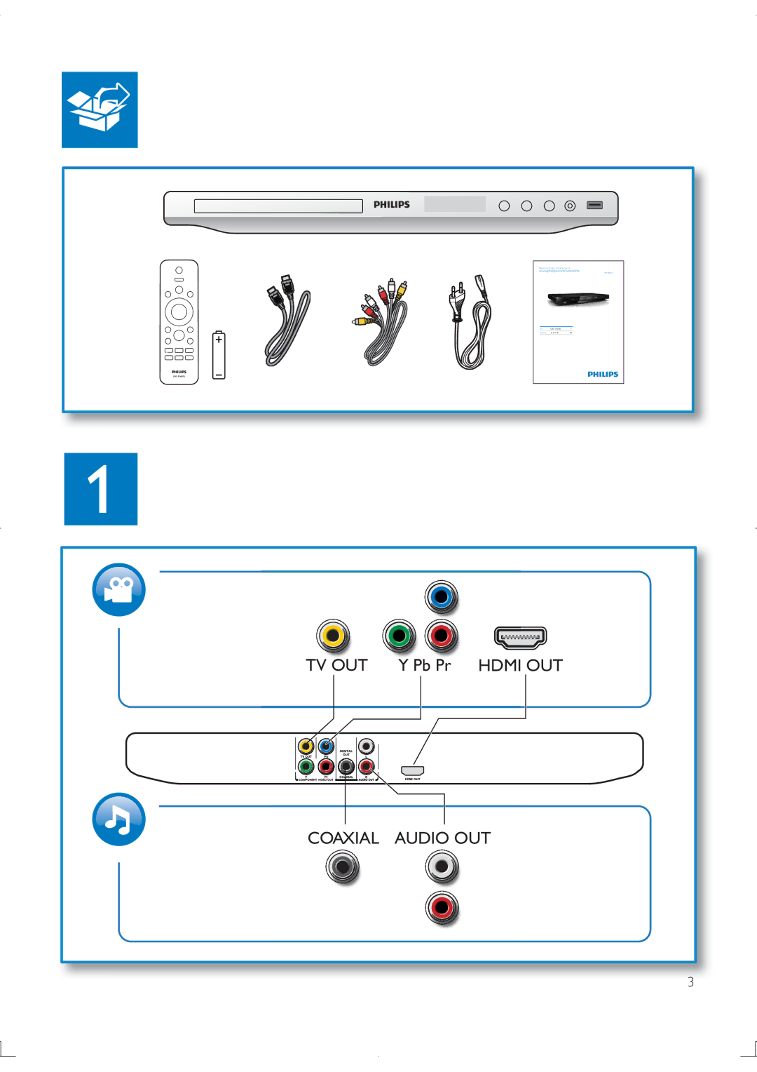 Philips DVP3880K user manual Tv Out 