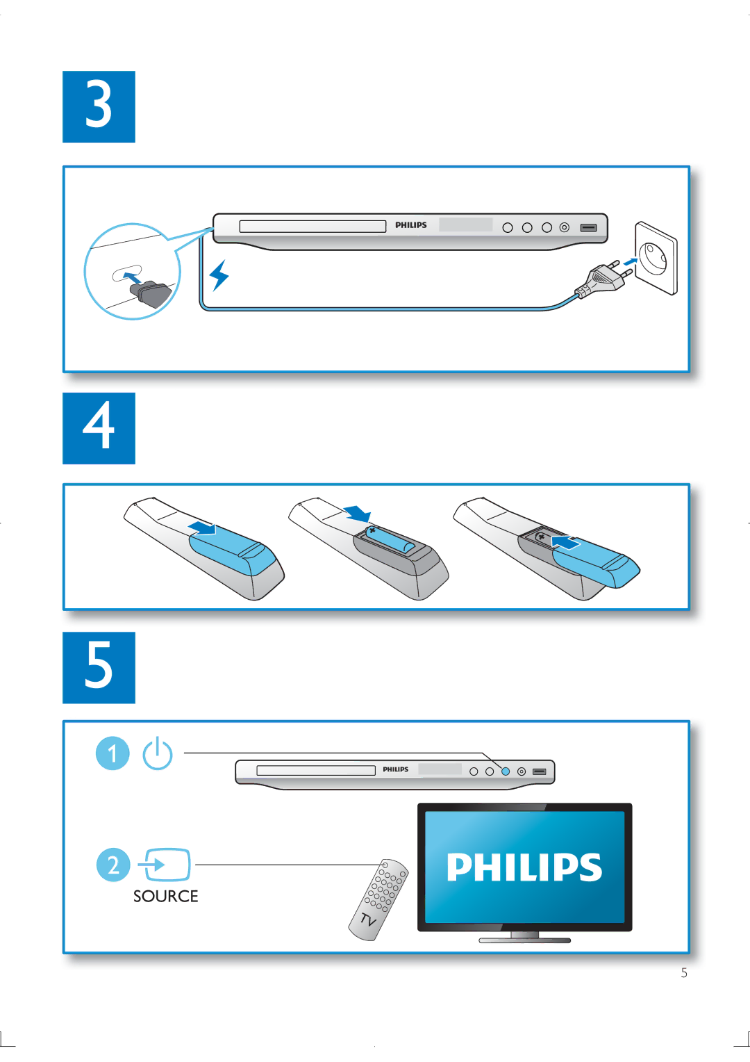 Philips DVP3880K user manual Source 