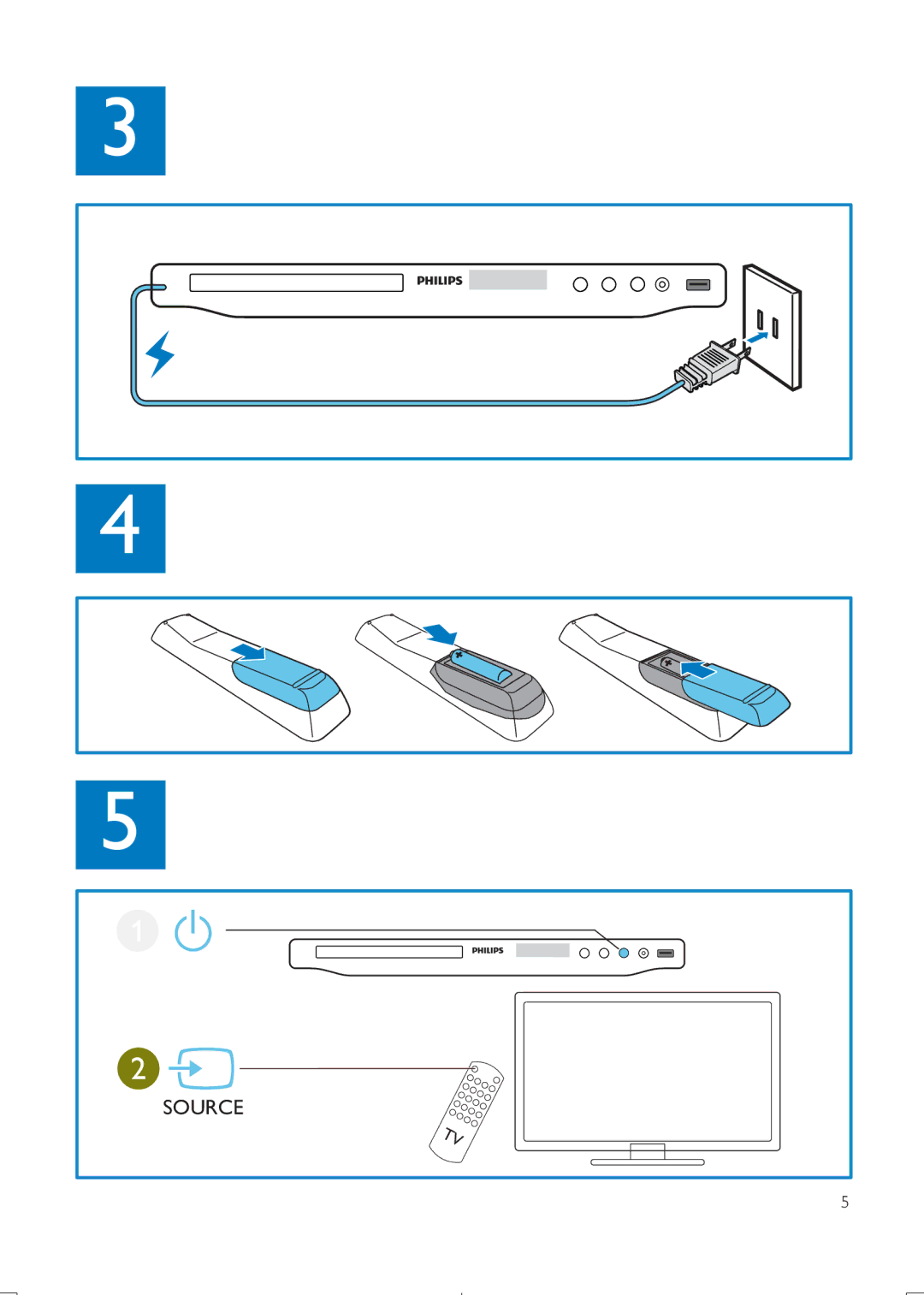 Philips DVP3888K user manual Source 