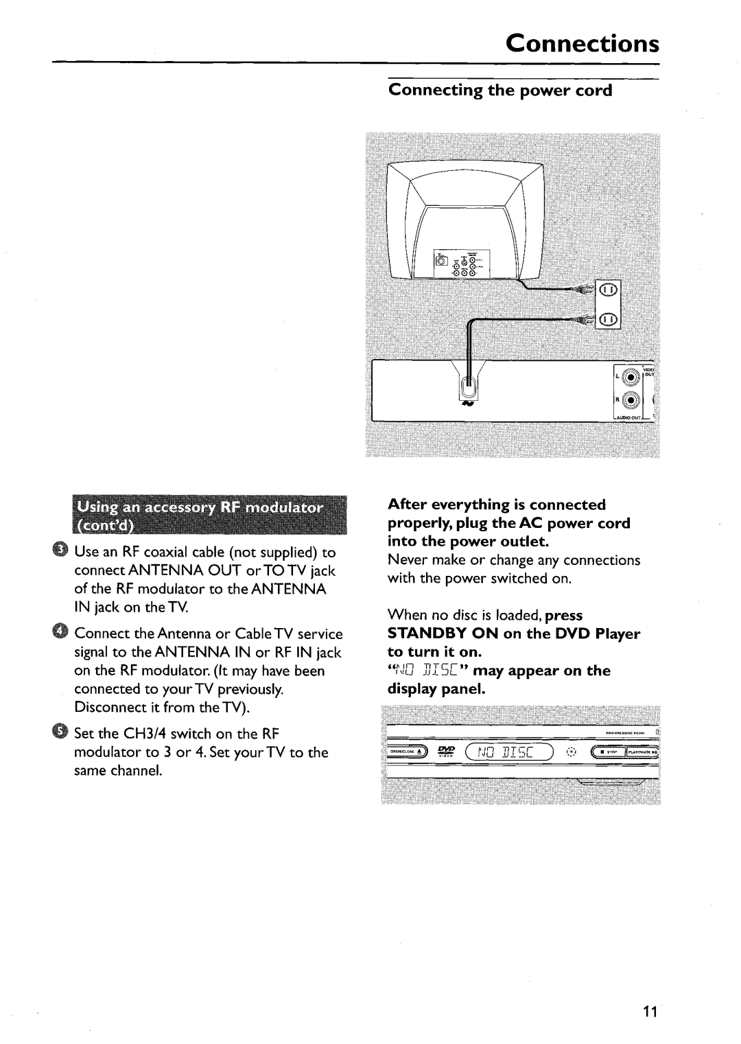 Philips DVP642/17 manual 