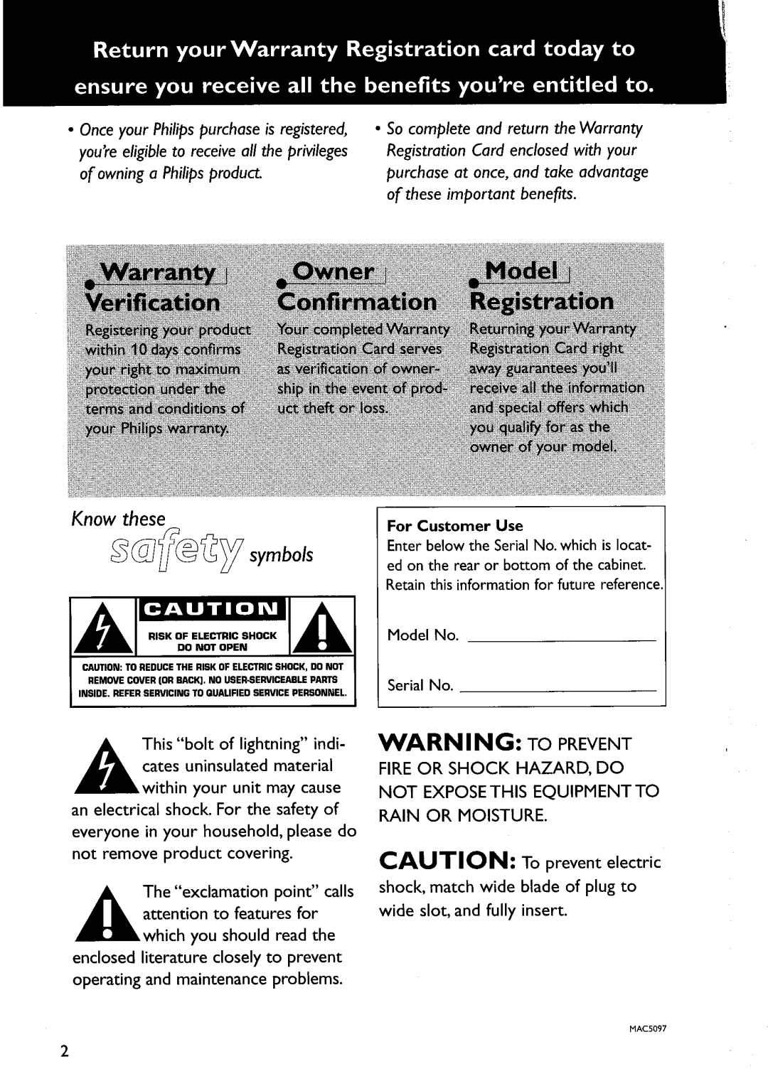 Philips DVP642/17 manual 