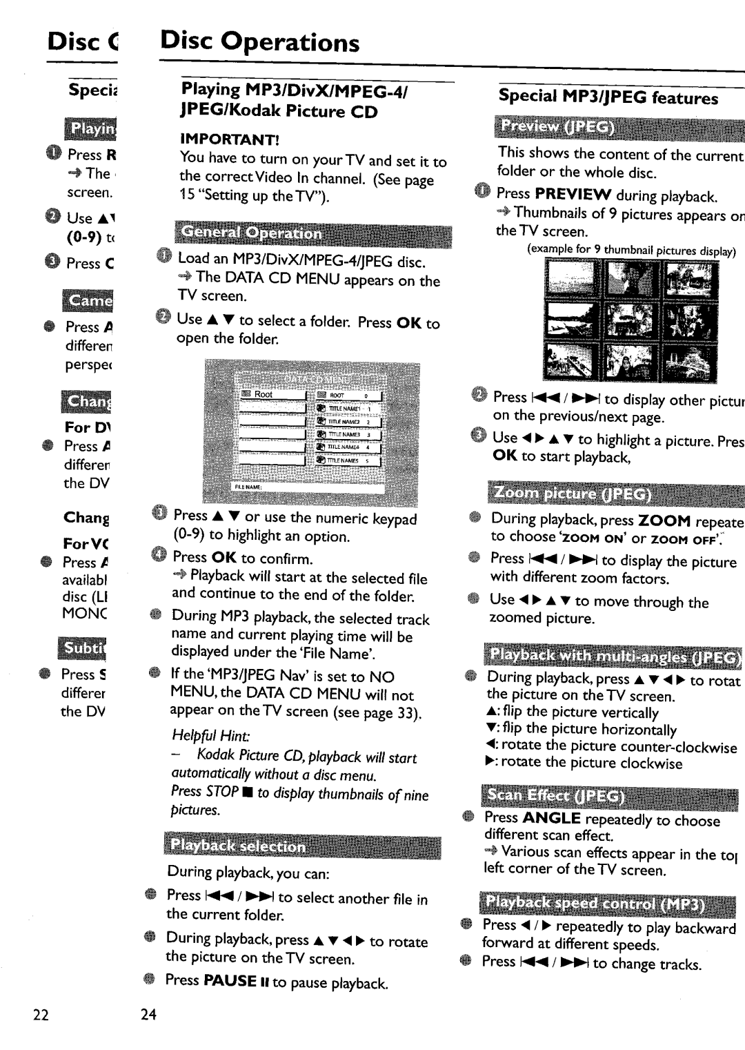 Philips DVP642/17 manual 