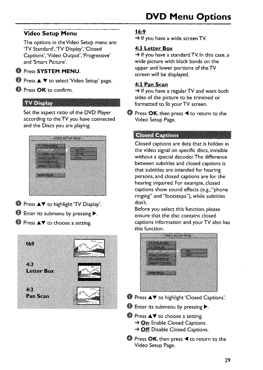 Philips DVP642/17 manual 