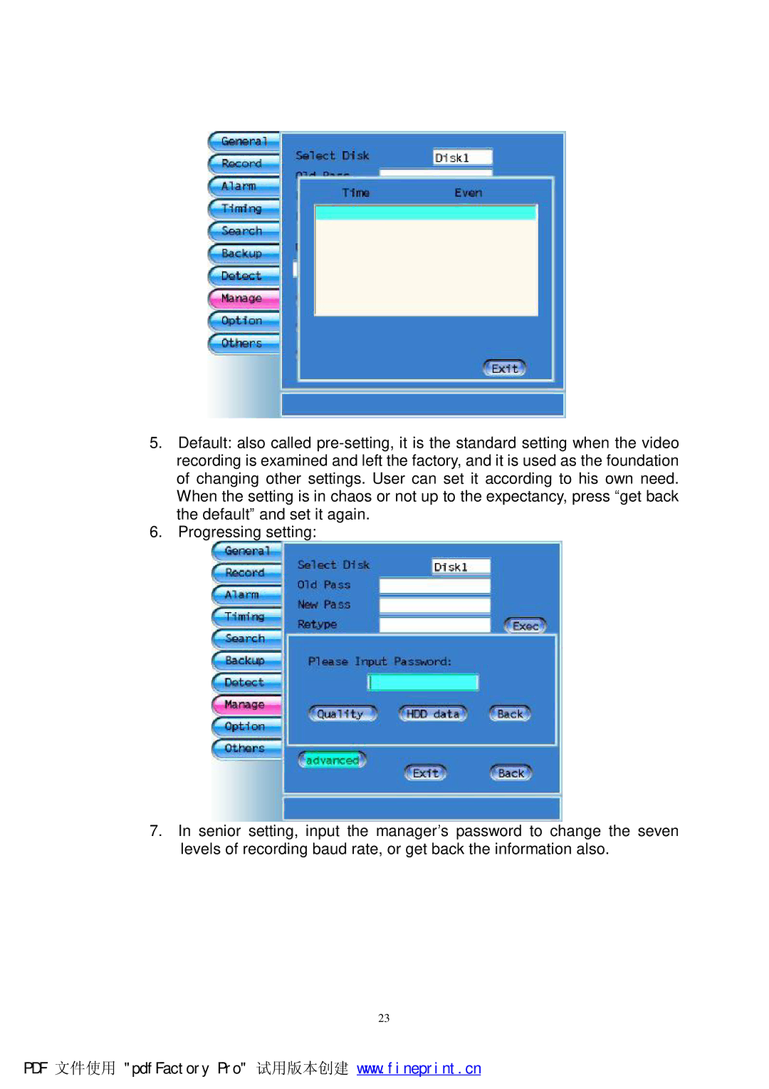 Philips DVR2104 manual 