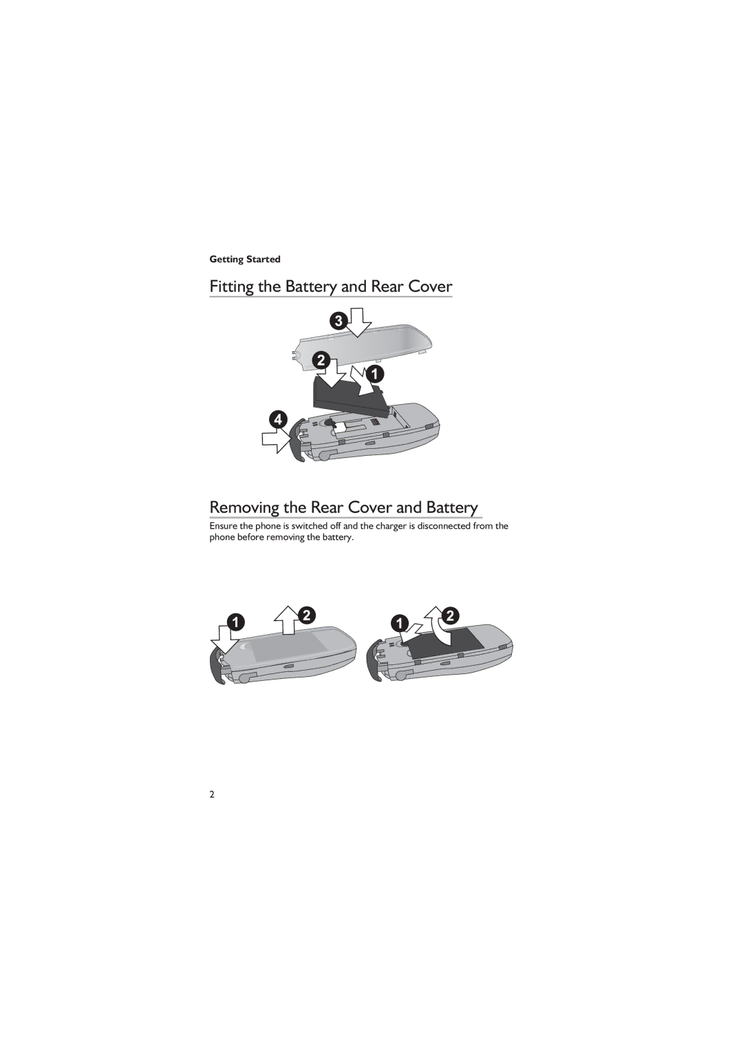 Philips EB-GD67 operating instructions Getting Started 