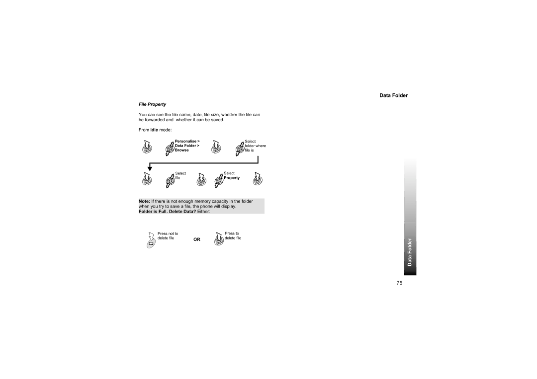 Philips EB-GD87 manual File Property 