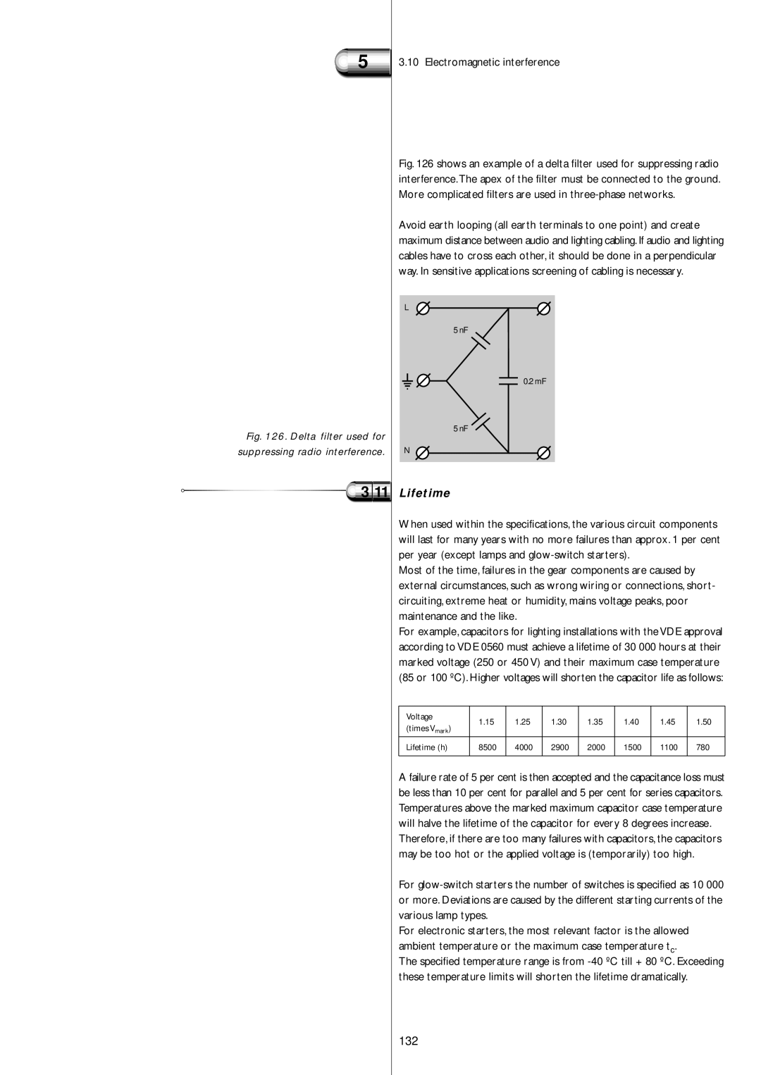 Philips Electromagnetic Lamp manual 132, Electromagnetic interference 