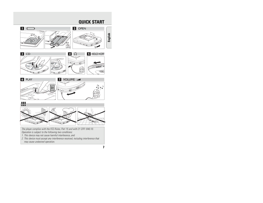 Philips EXP 101, EXP 103 manual Quick Start, Volume 