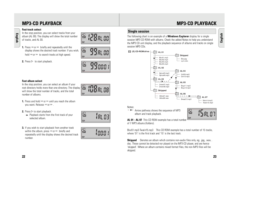 Philips EXP 103/16, EXP 103/01, EXP 101/16, EXP 101/01 manual Single session 