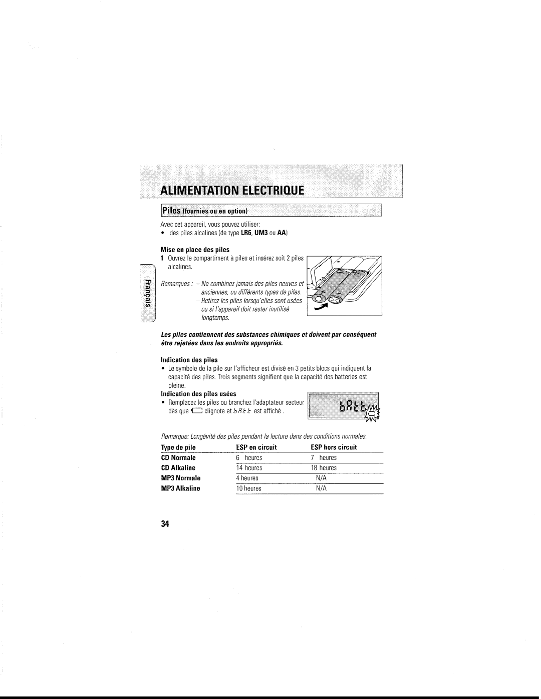 Philips EXP103, EXP101 manual 