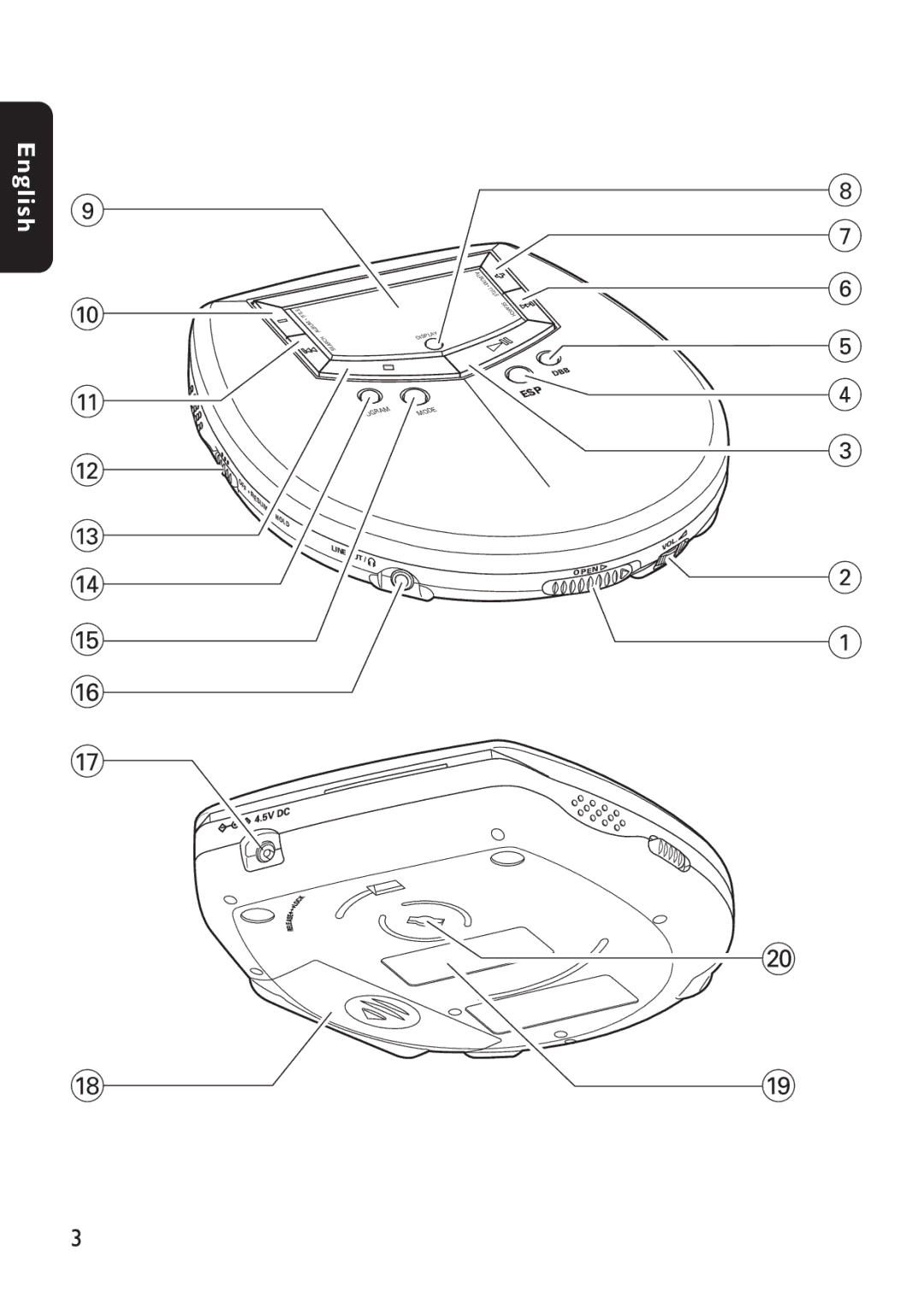 Philips EXP503 manual English 