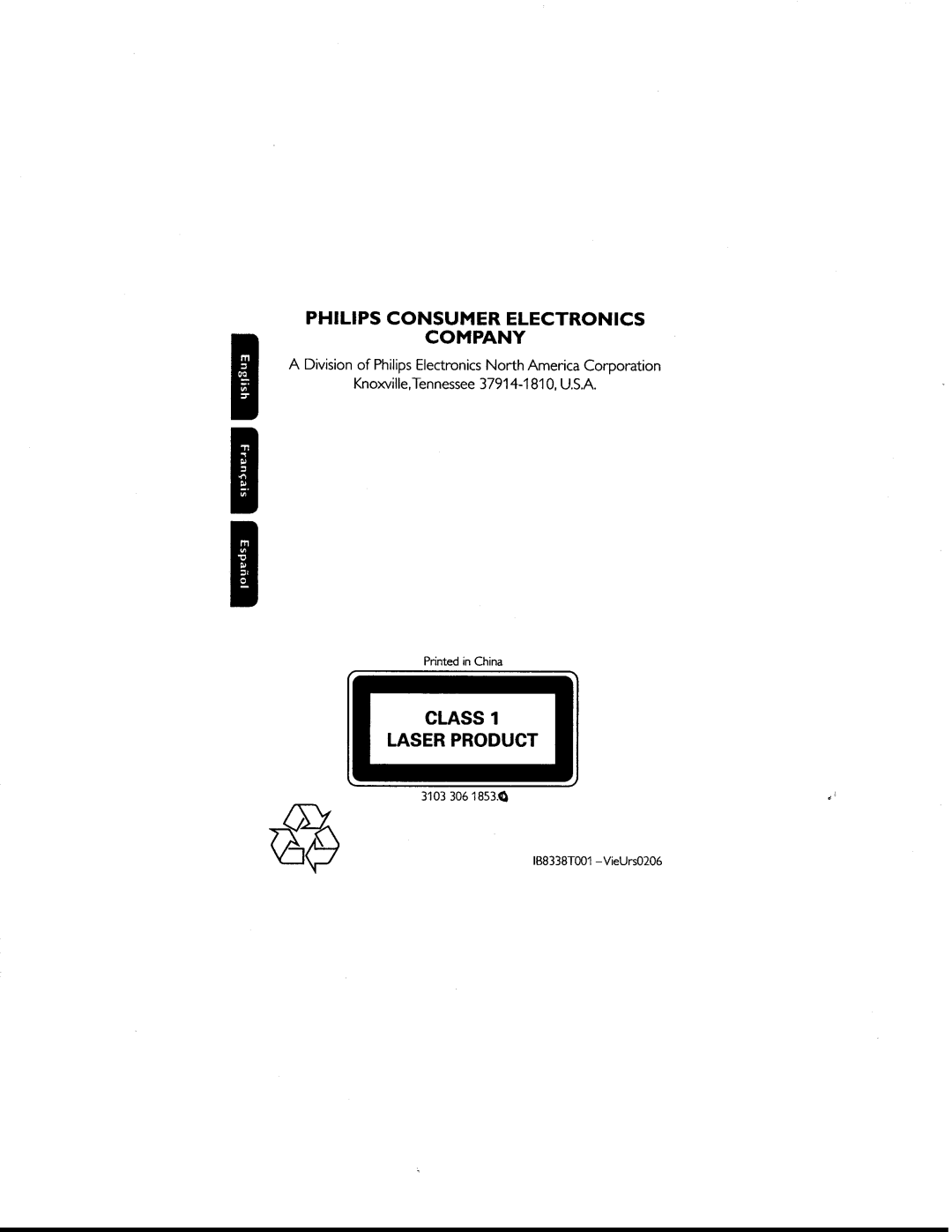 Philips EXP513 manual 