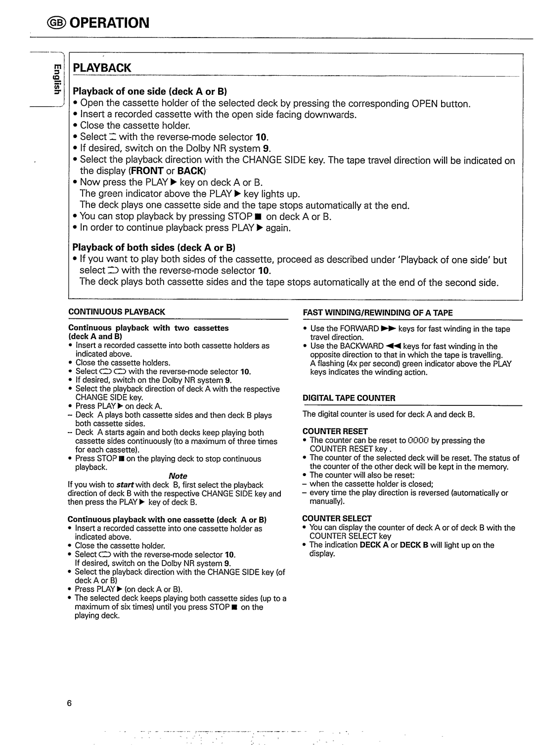 Philips FC 911 manual 