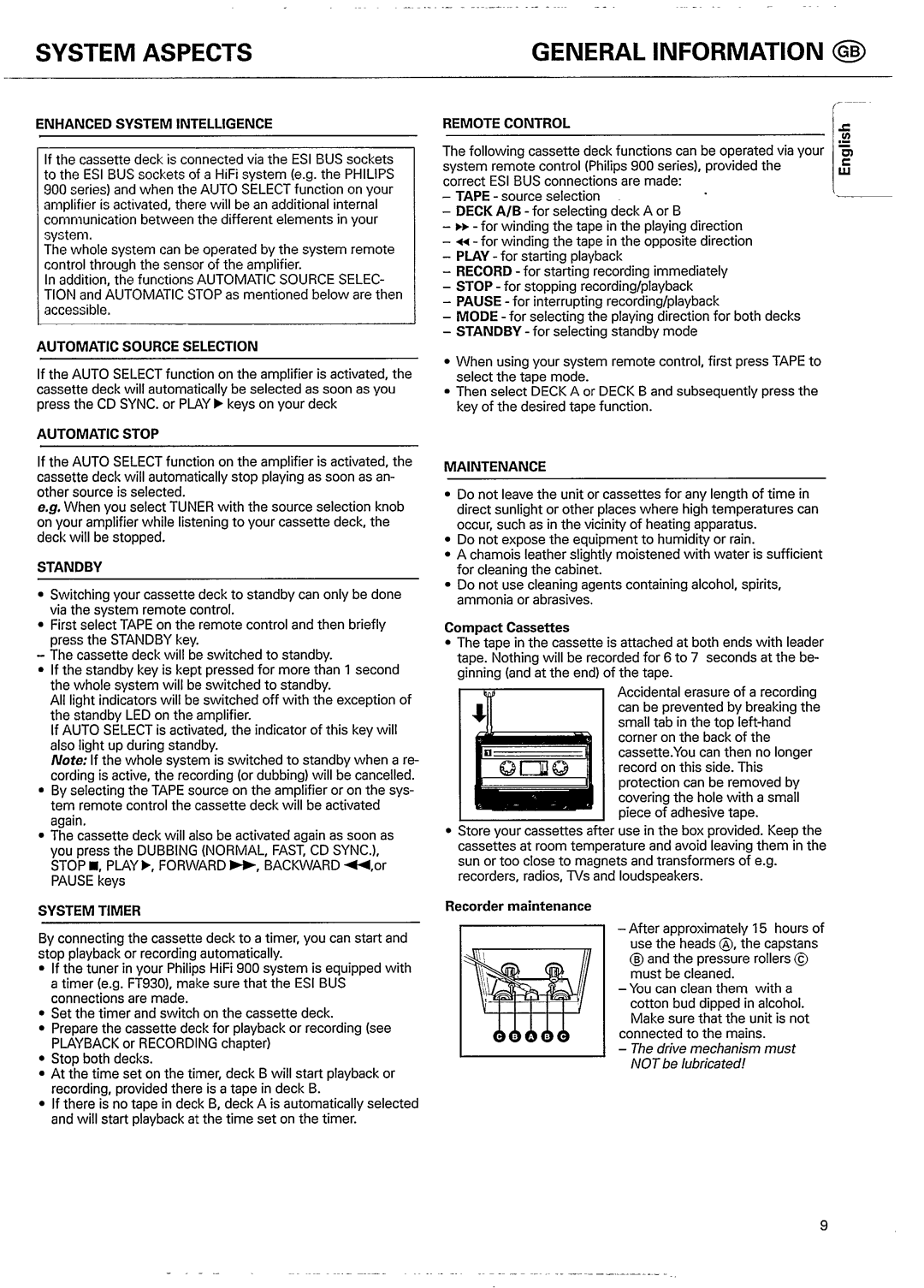 Philips FC 931 manual 